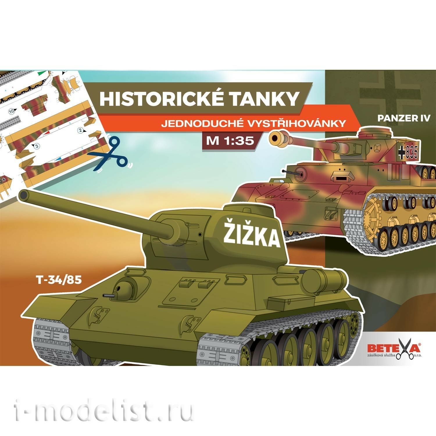 B-35 Betexa 1/35 Historical tanks / Historic tanks