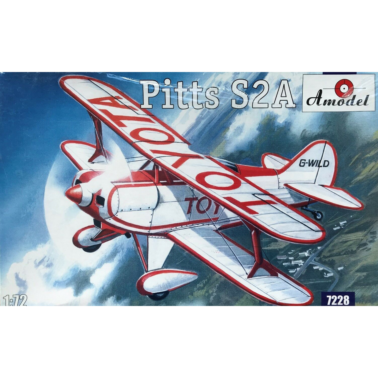 7228 Amodel 1/72 Pitts S2A Sports Aircraft USA