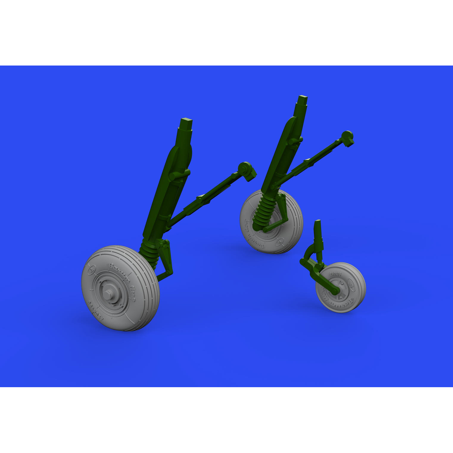 648729 Eduard 1/48 Set of Add-ons for Z-326/526 Wheels