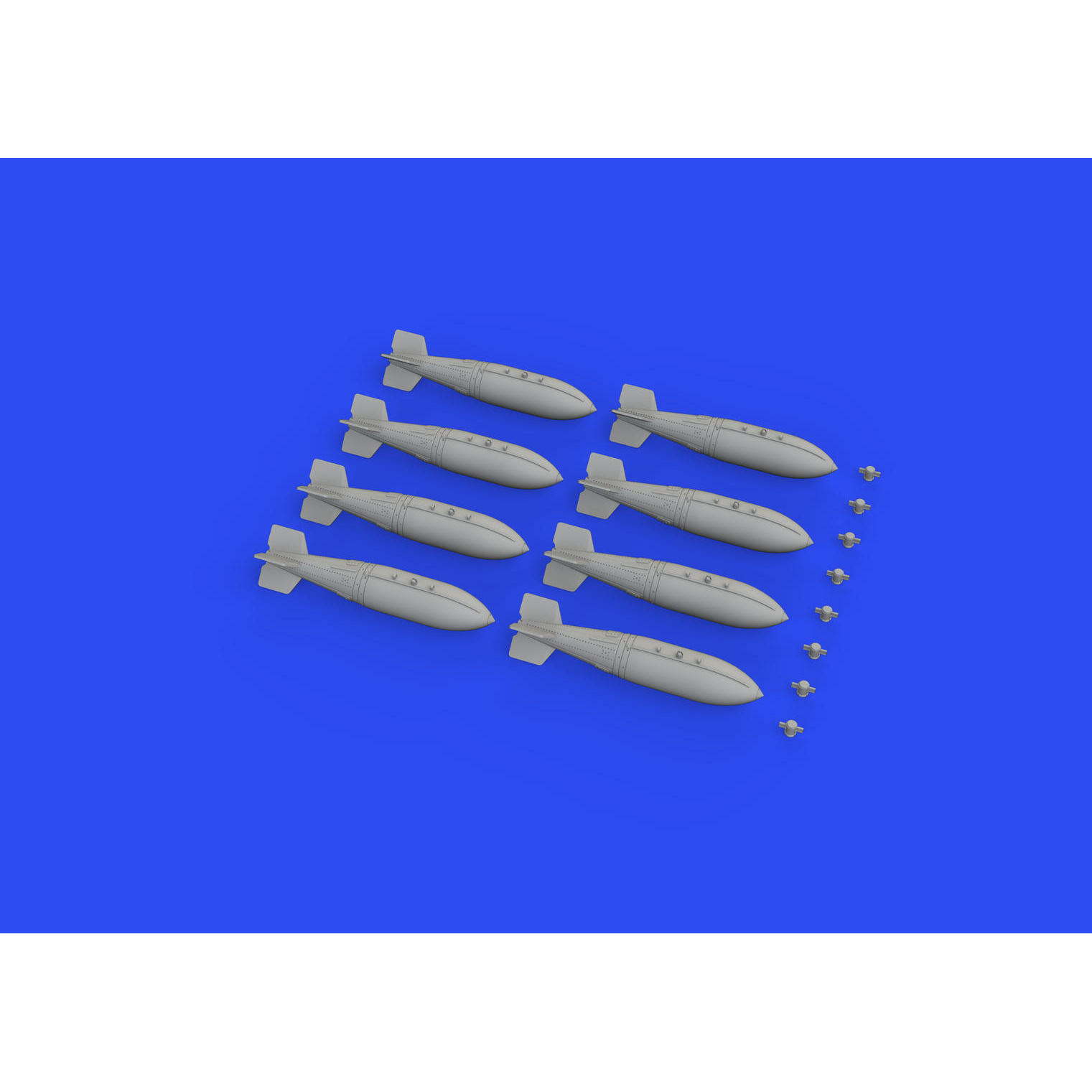 672277 Eduard 1/72 British Planning Bombs 1000 lb