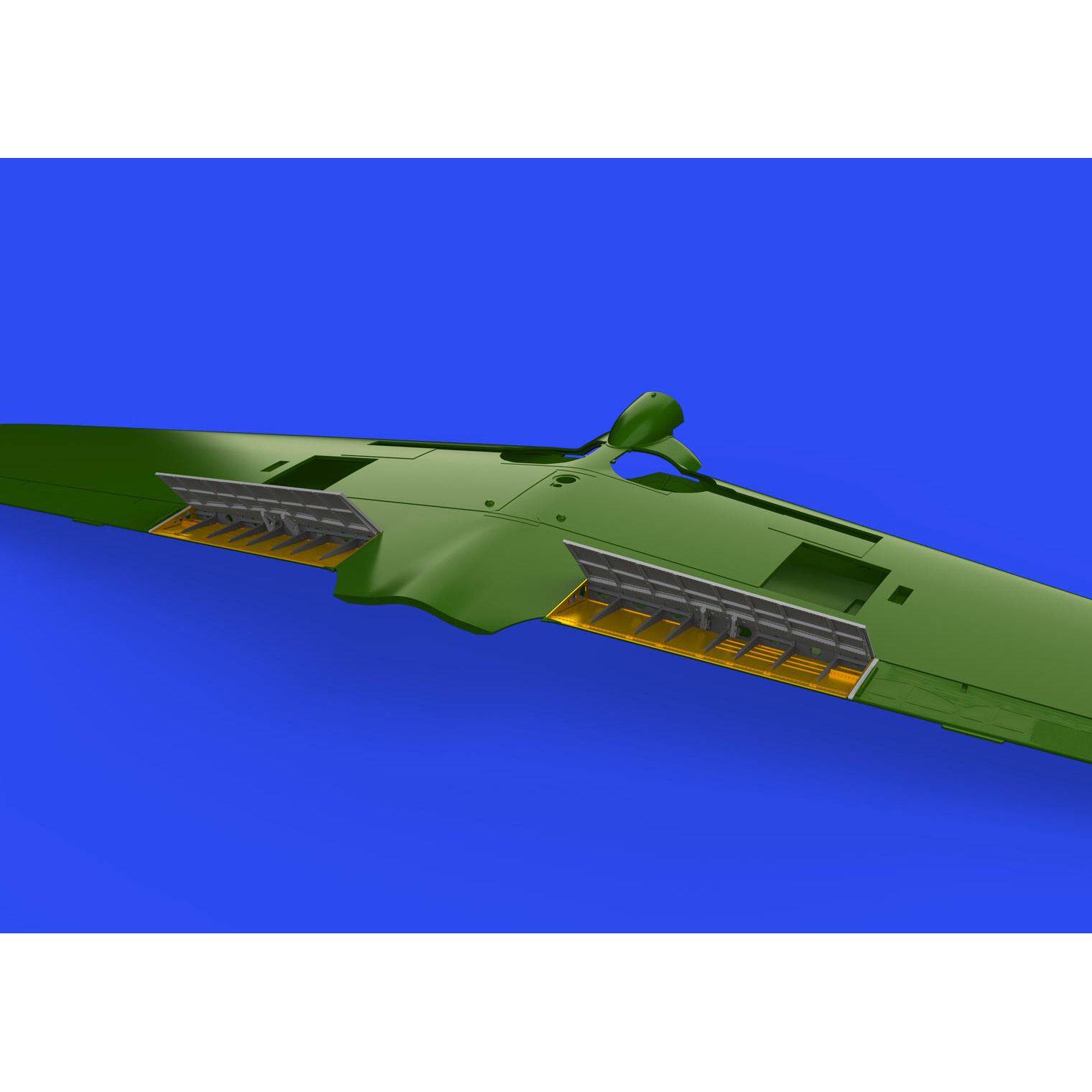 648724 Eduard 1/48 Set of Add-ons for A6M2 Flaps PRINT