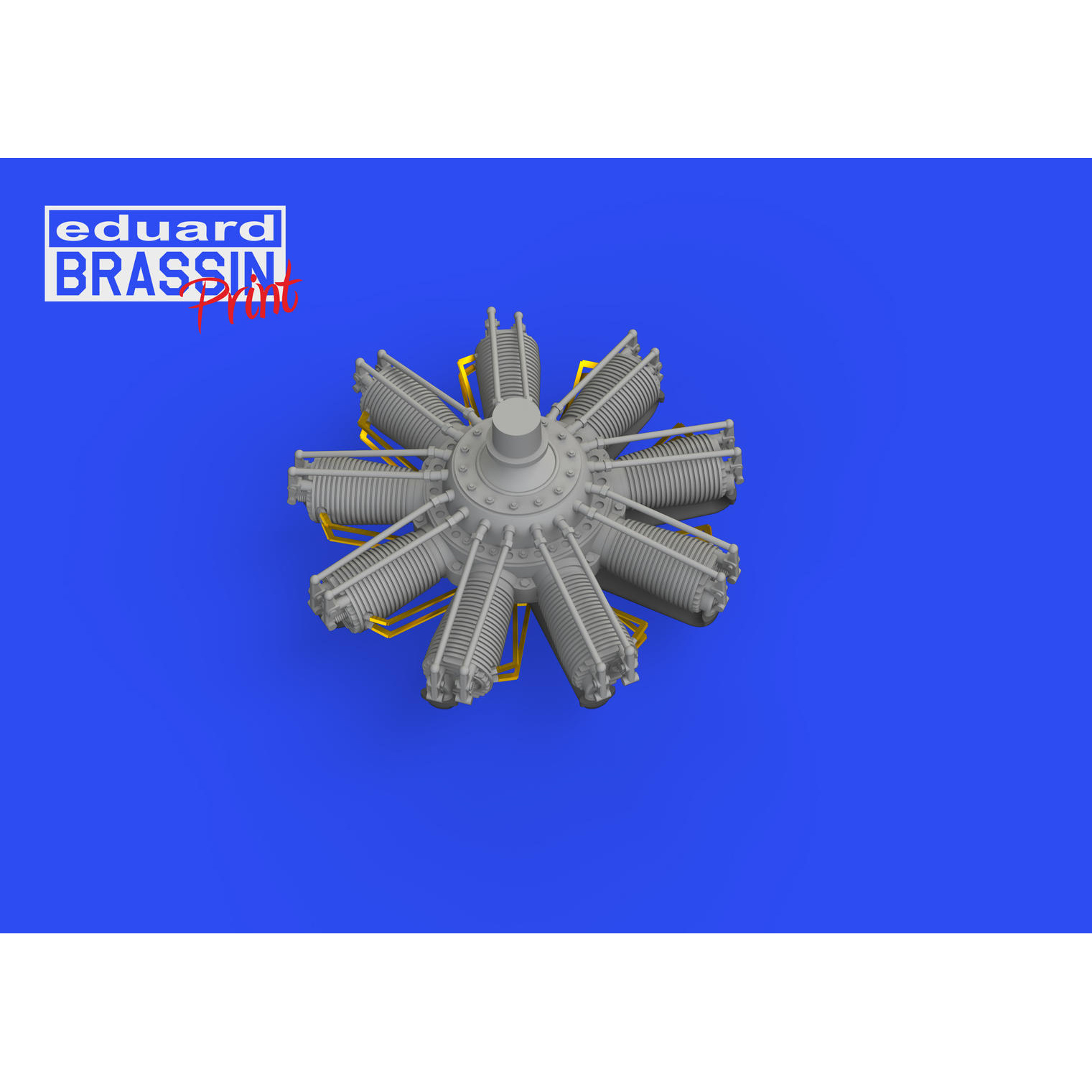 648676 Eduard 1/48 Sopwith Camel Engine Clerget