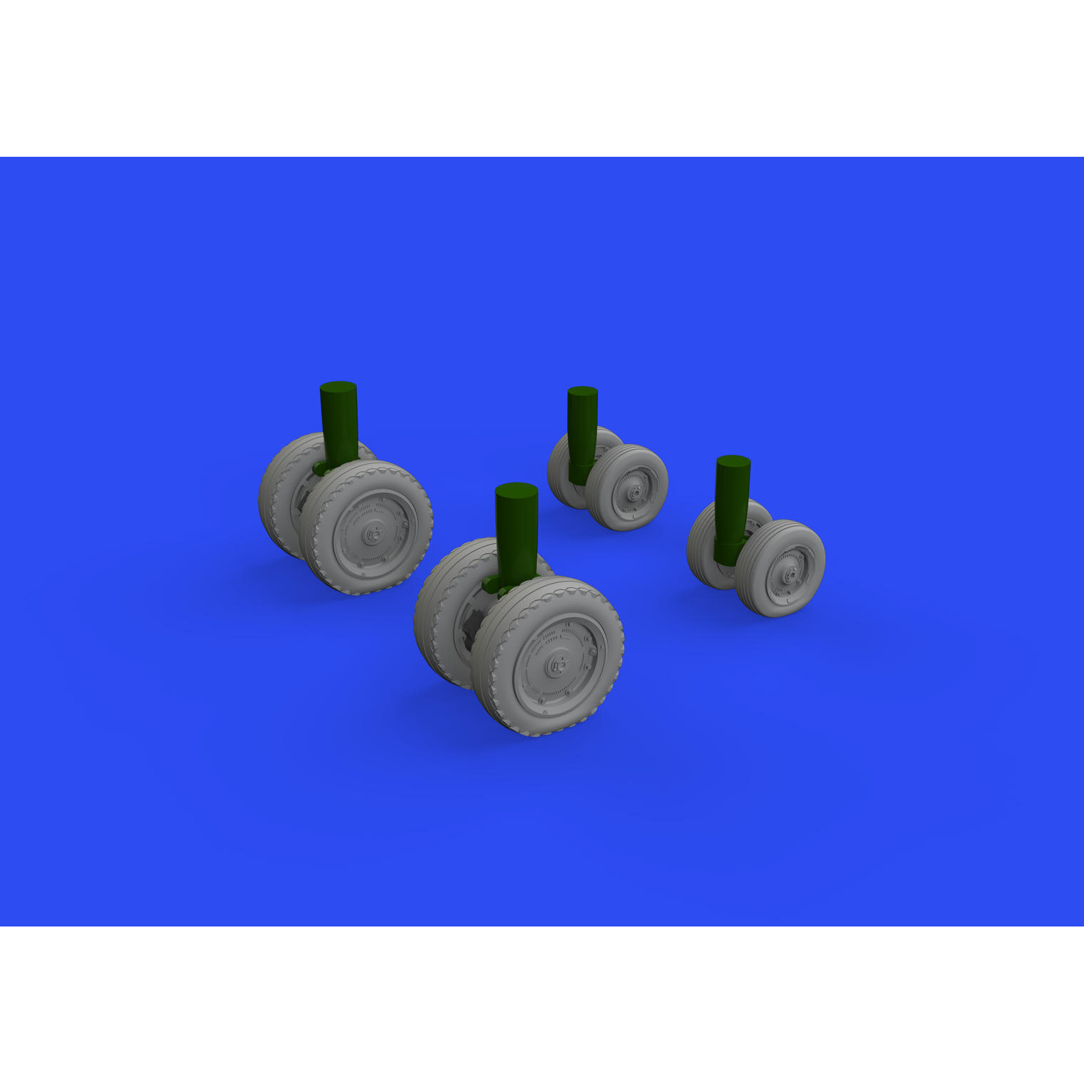 648734 Eduard 1/48 Set of Add-ons for CH-47A Wheels