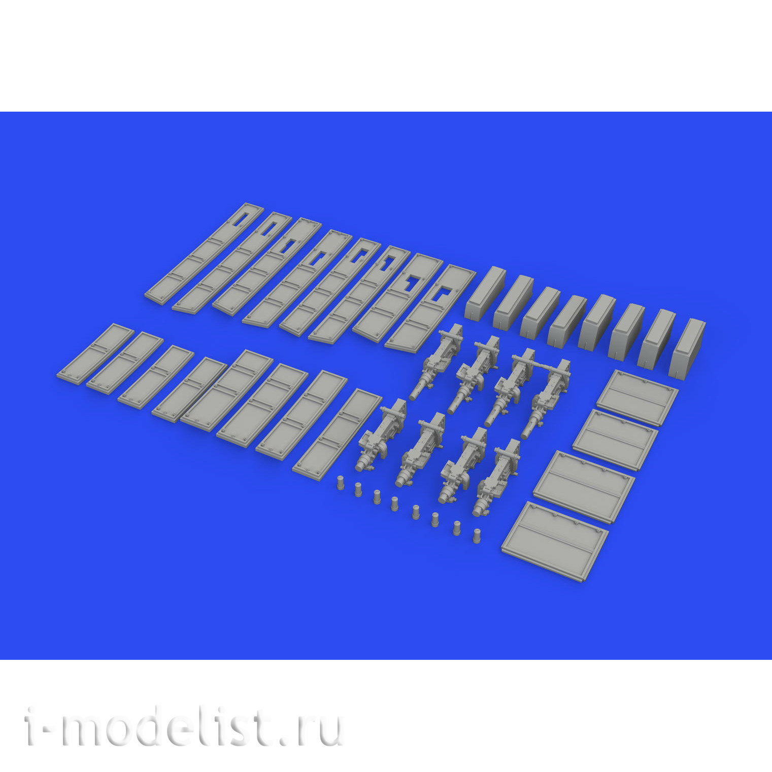 648610 Eduard 1/48 Add-on Kit for Spitfire Mk. IIa machine gun compartments
