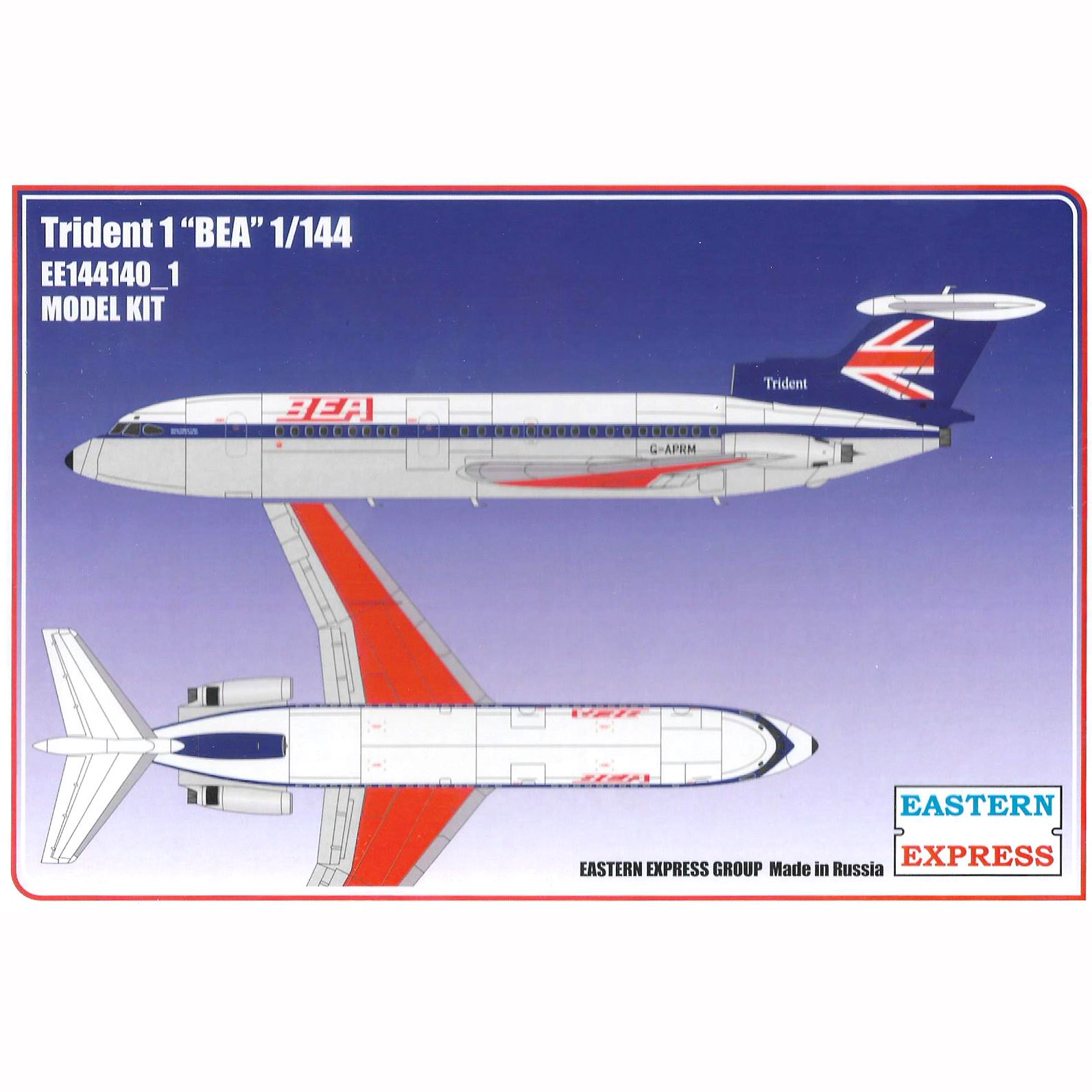 144140-1 Orient Express 1/144 HS 121 Trident 1 BEA Airliner										