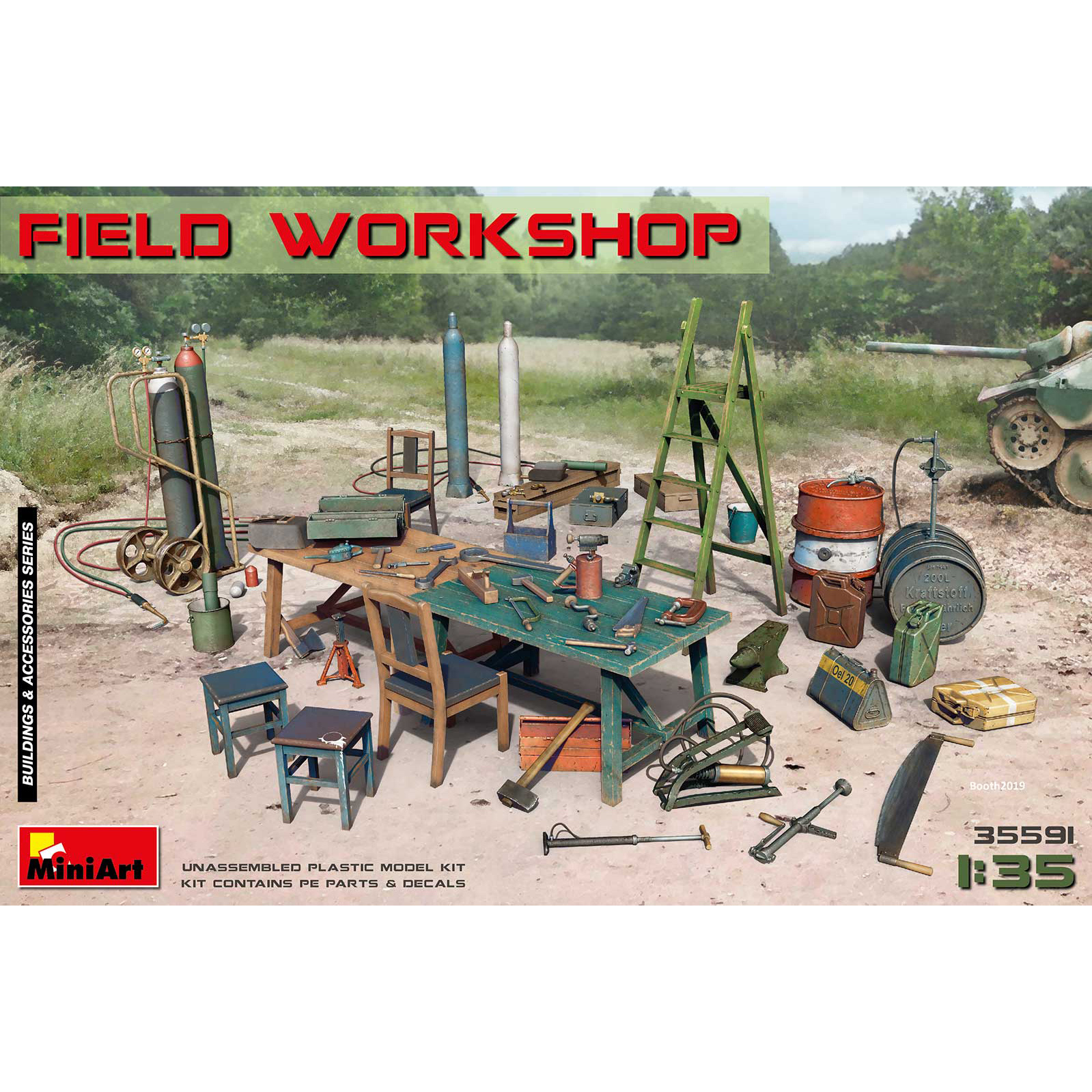 35591 MiniArt 1/35 Field Workshop