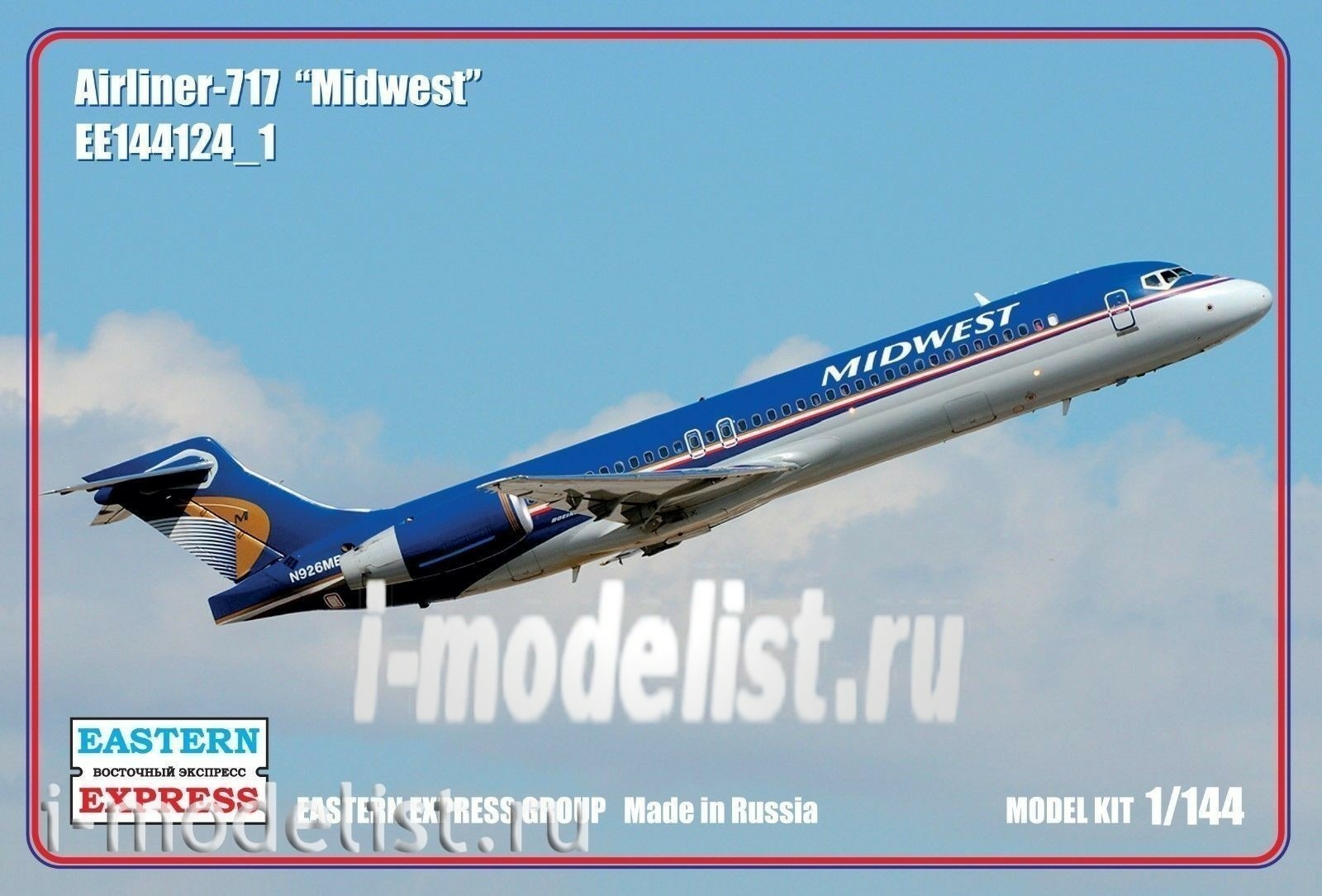 144124-1 Orient Express 1/144 Airliner 717 Midwest