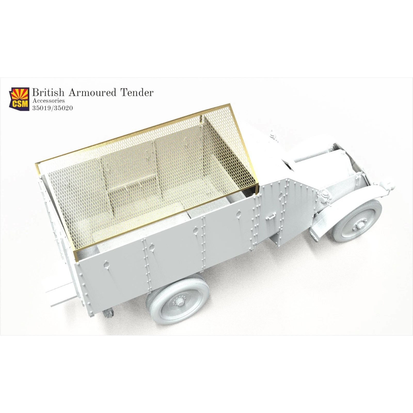 A35-063 Copper State Models 1/35 Защитная сетчатая рама для Британского броnotранспортера