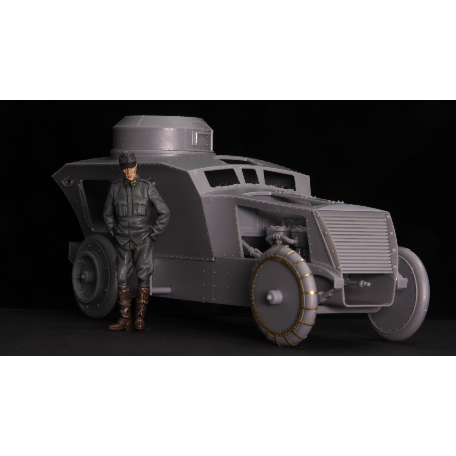 F35-015 Copper State Models 1/35 Офицер австро-венгерского броневика