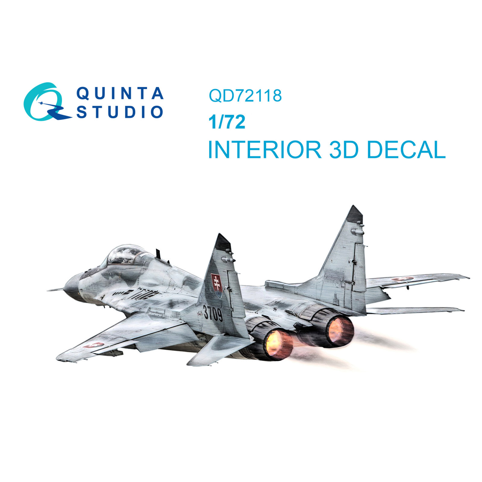 QD72118 Quinta Studio 1/72 3D Декаль интерьера кабины М-29A (NATO) (Т$ач/IBG Models)