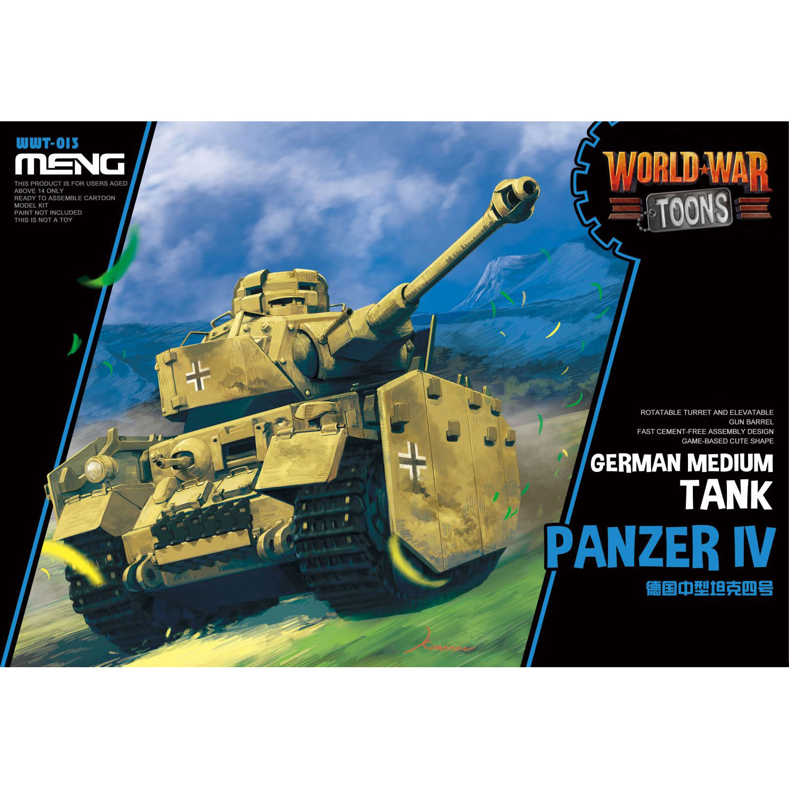 WWT-013 Meng German Medium Tank Panzer IV