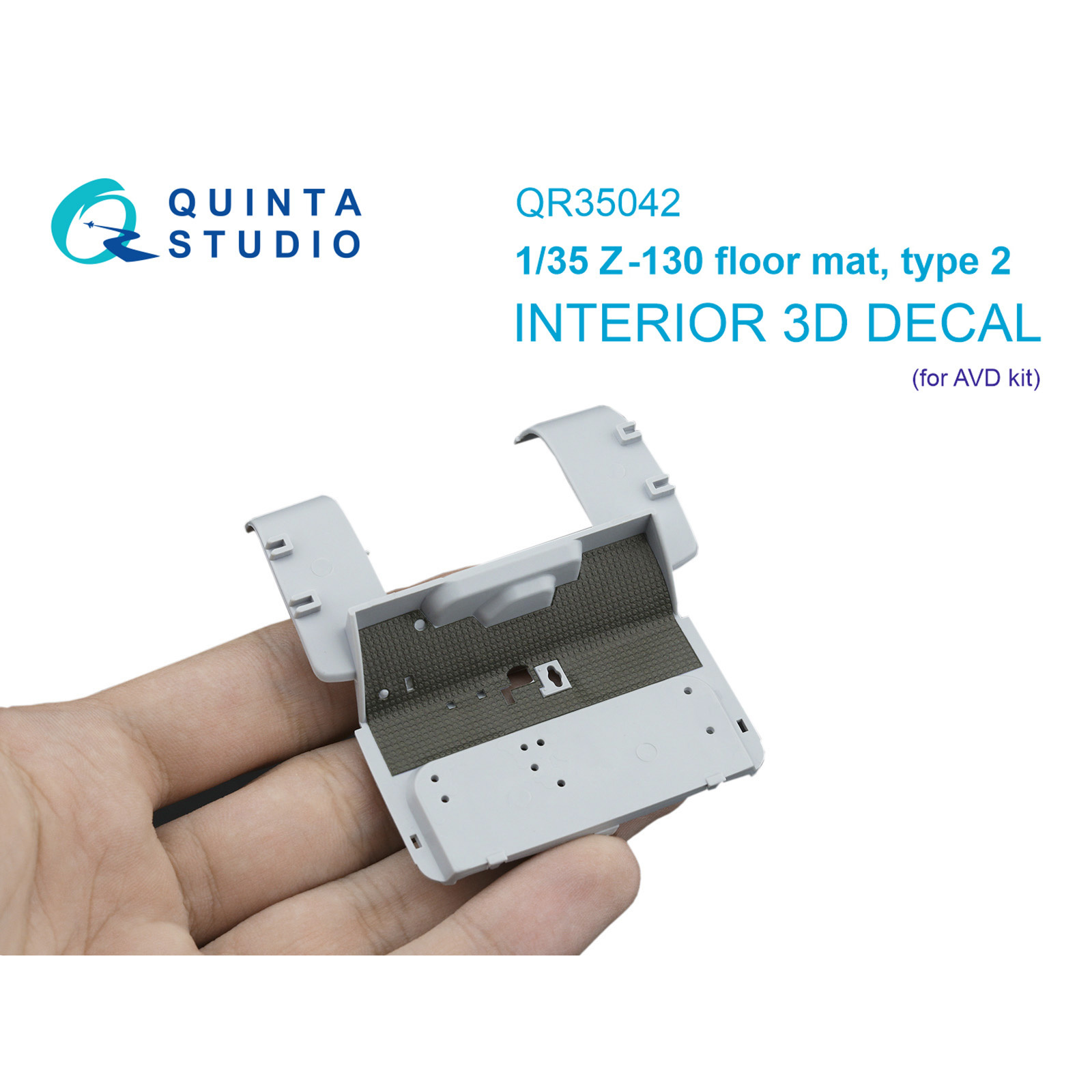 QR35042 Quinta Studio 1/35 Коврик напольный для З-130, тип 2 (AVD)