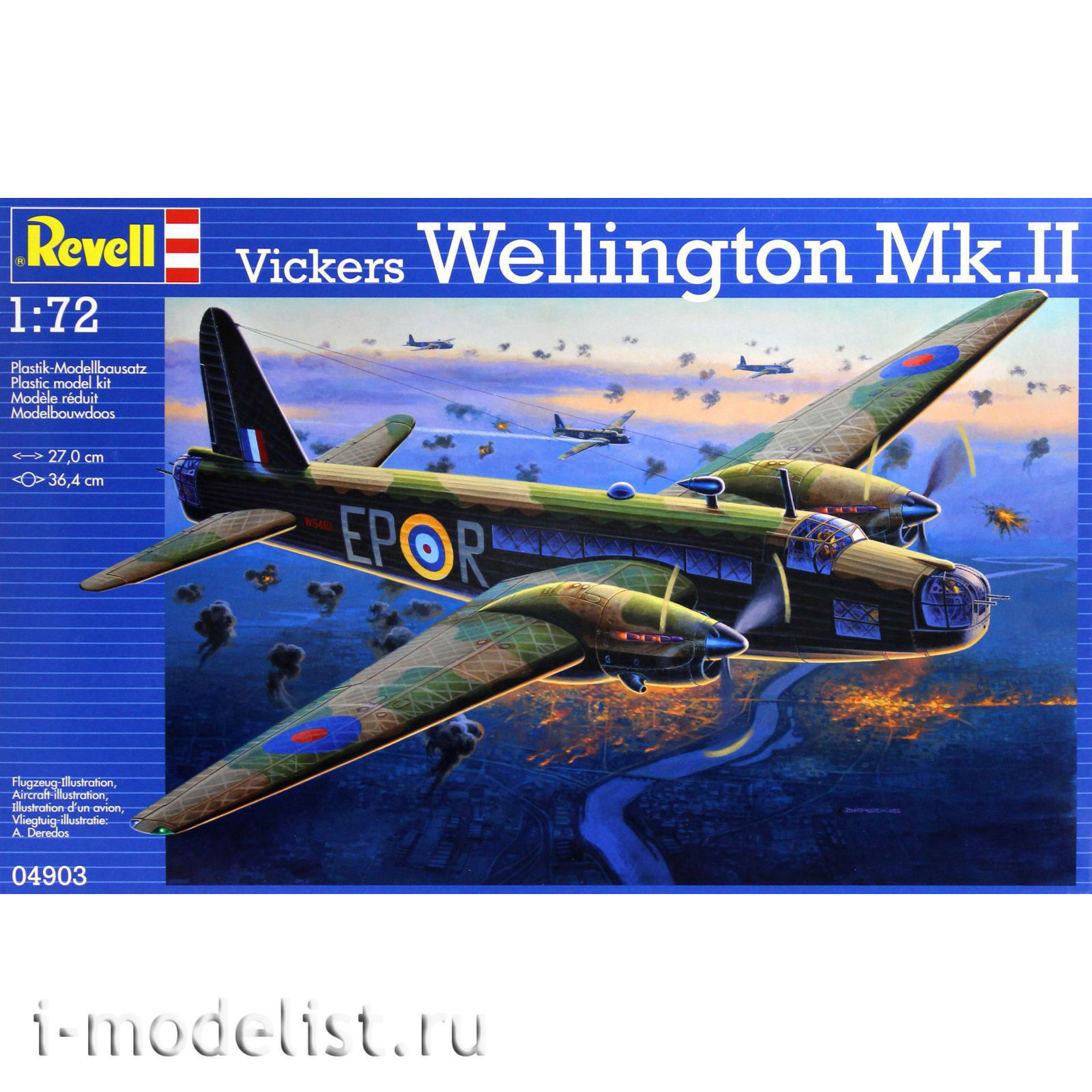 04903 Revell 1/72 Vickers Wellington Mk.II