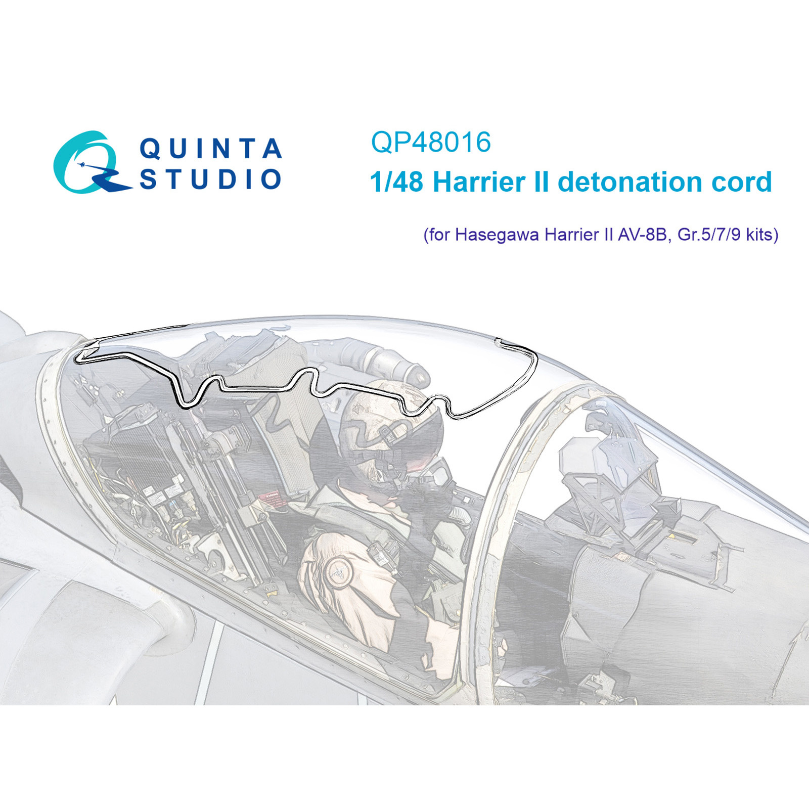 QP48016 Quinta Studio 1/48 Harrier II Glazing Screw (Hasegawa)