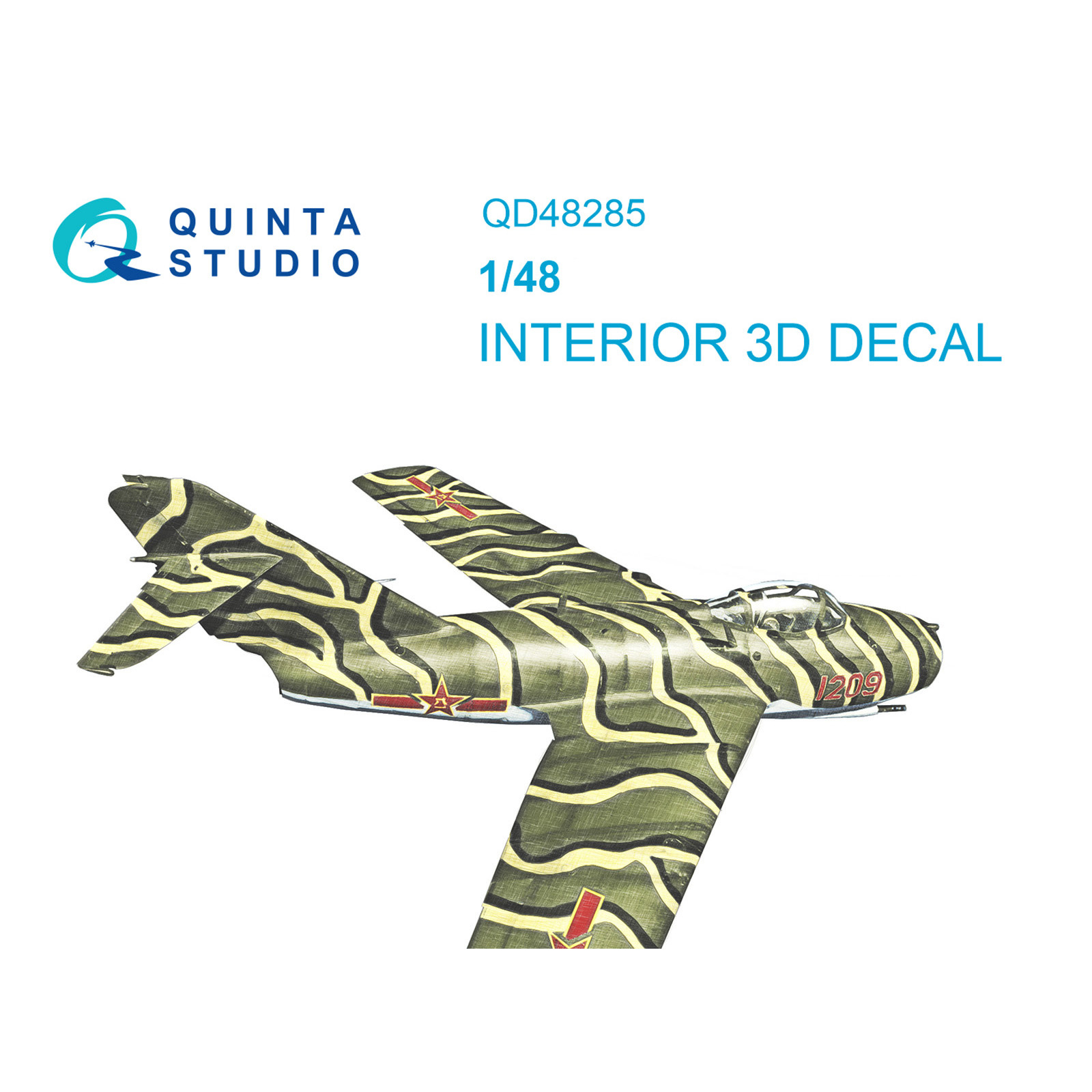 QD48285 Quinta Studio 1/48 3D Декаль интерьера кабины MiGG-15бис (Т$ач)