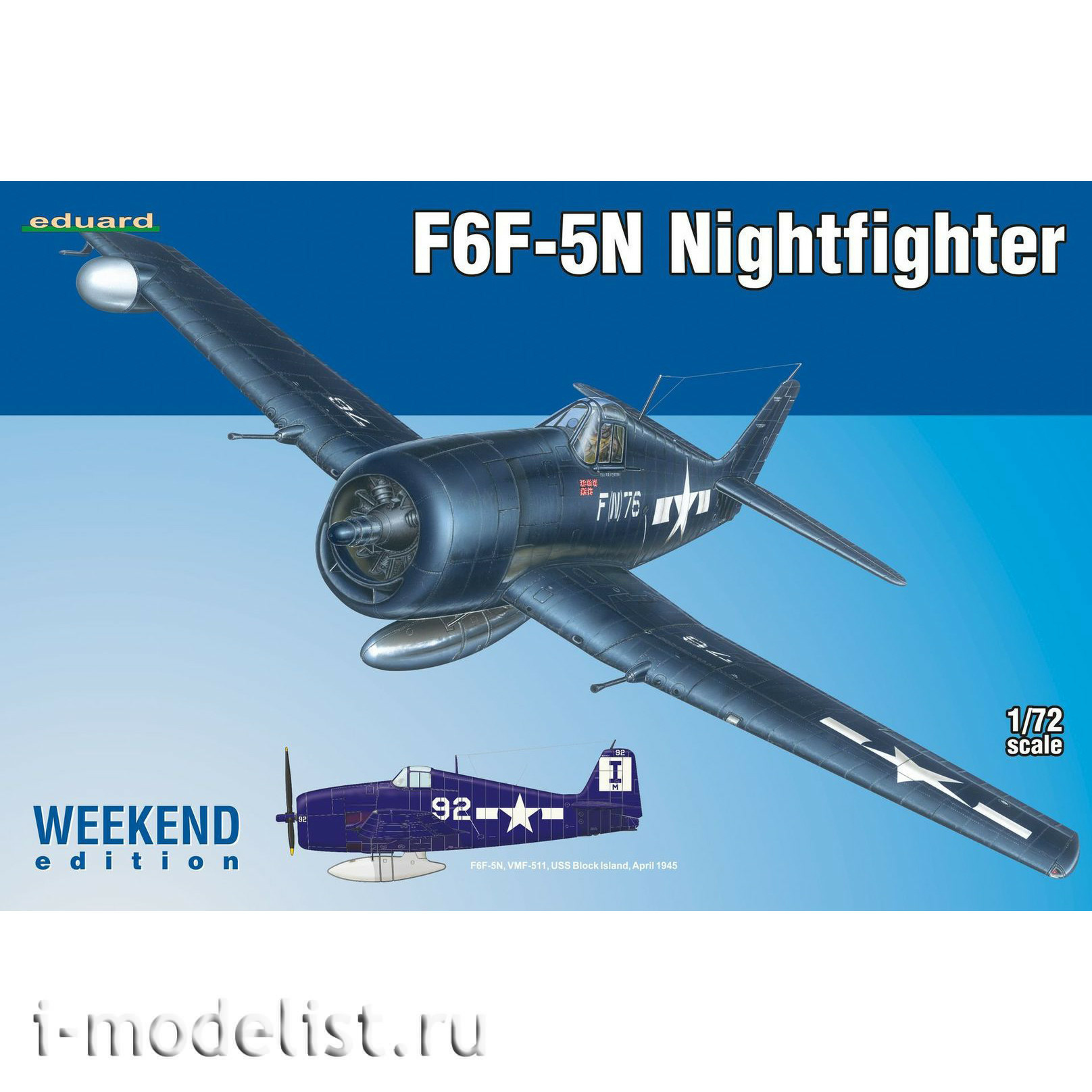 7434 Edward 1/72 F6F-5N Nightfighter