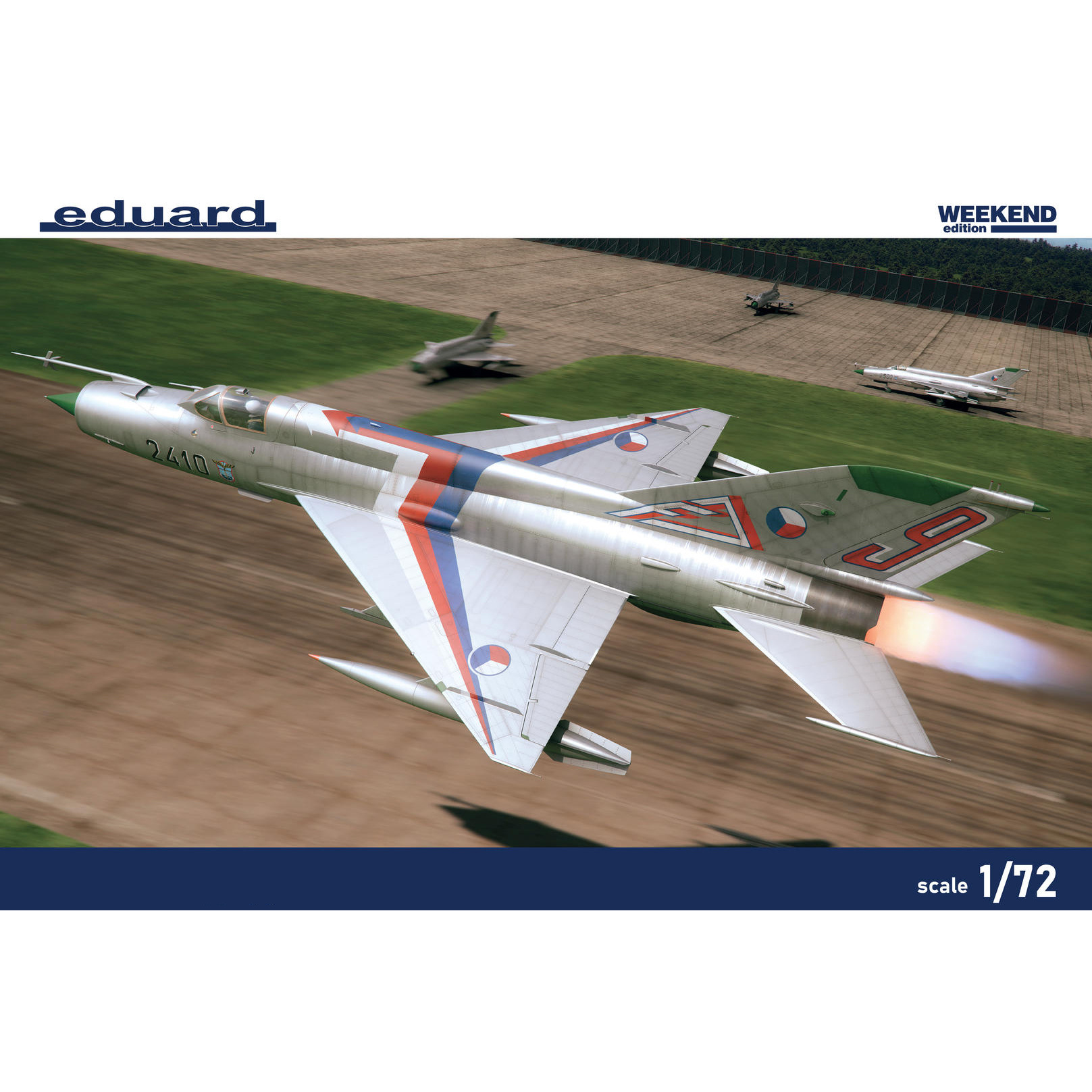 7469 Eduard 1/72 Советский истребитель MiGG-21MF Interceptor (Weekend)