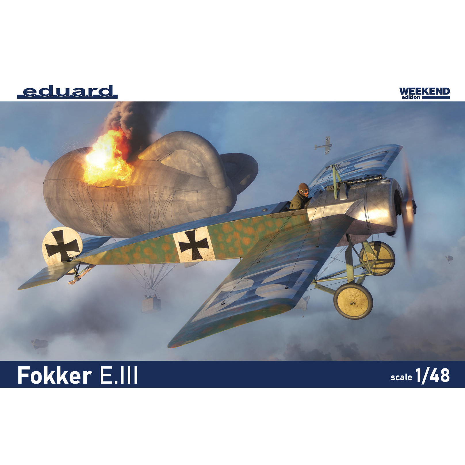 8419 Eduard 1/48 Notмецкмй истребитель Fokker E. III (Weekend)