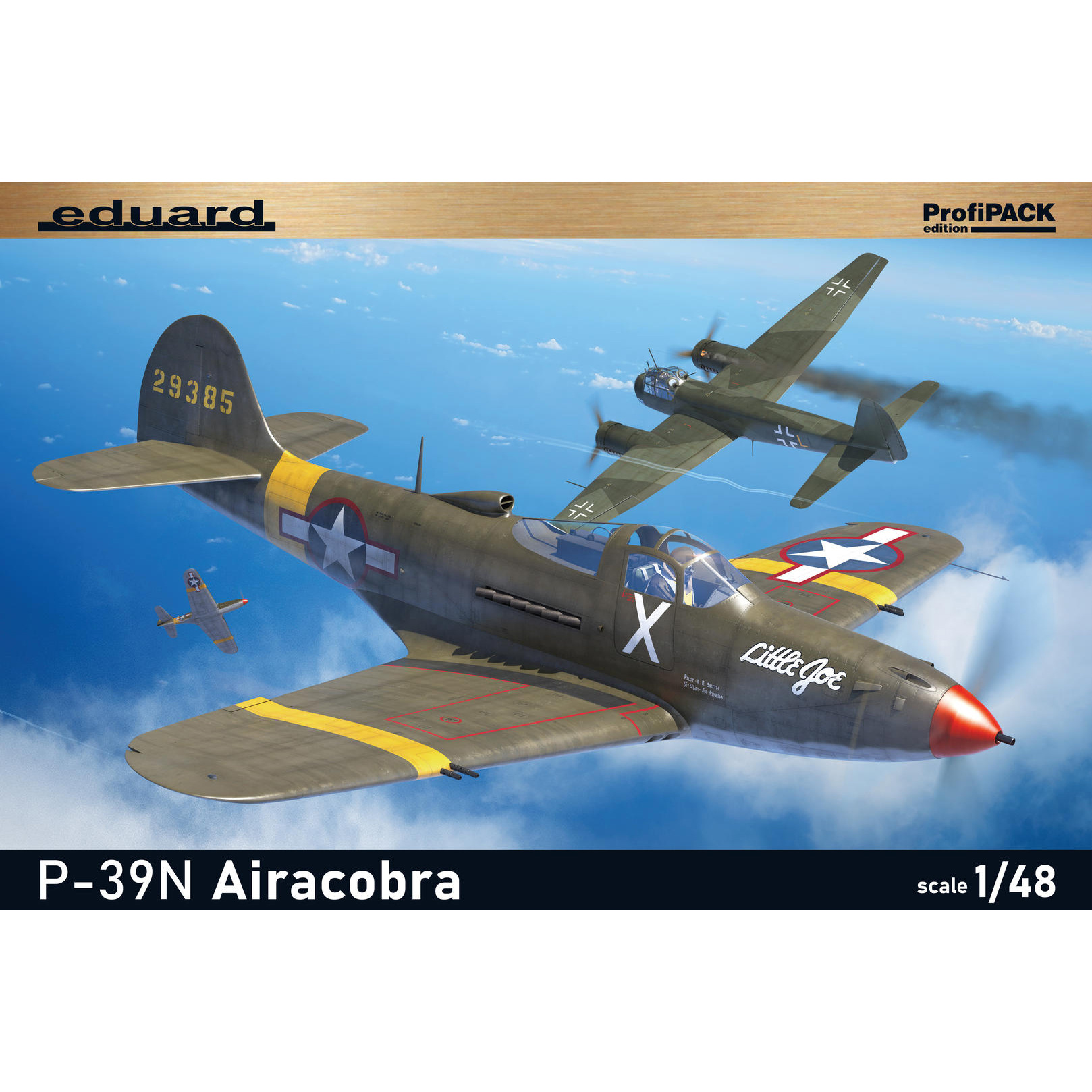 8067 Eduard 1/48 Американский истребитель P-39N Airacobra (ProfiPACK)