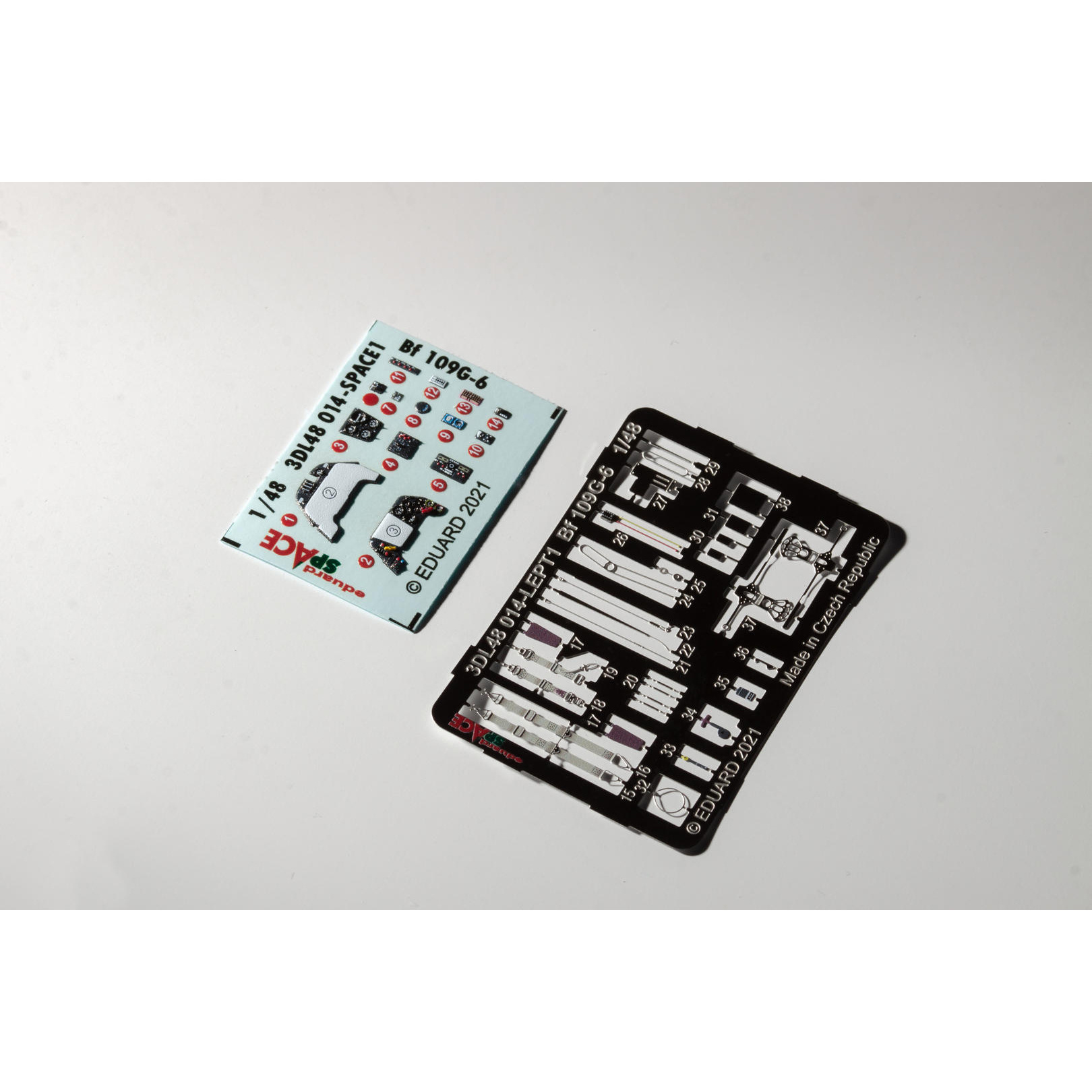 3DL48014 Eduard 1/48 Bf 109G-6 SPACE