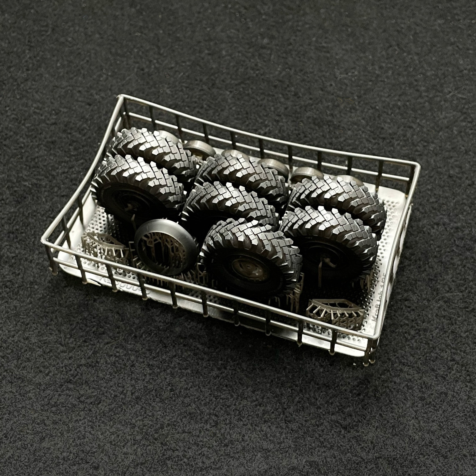 KL350040 Kraft Lab 1/35 Set of wheels M-93 on early discs
