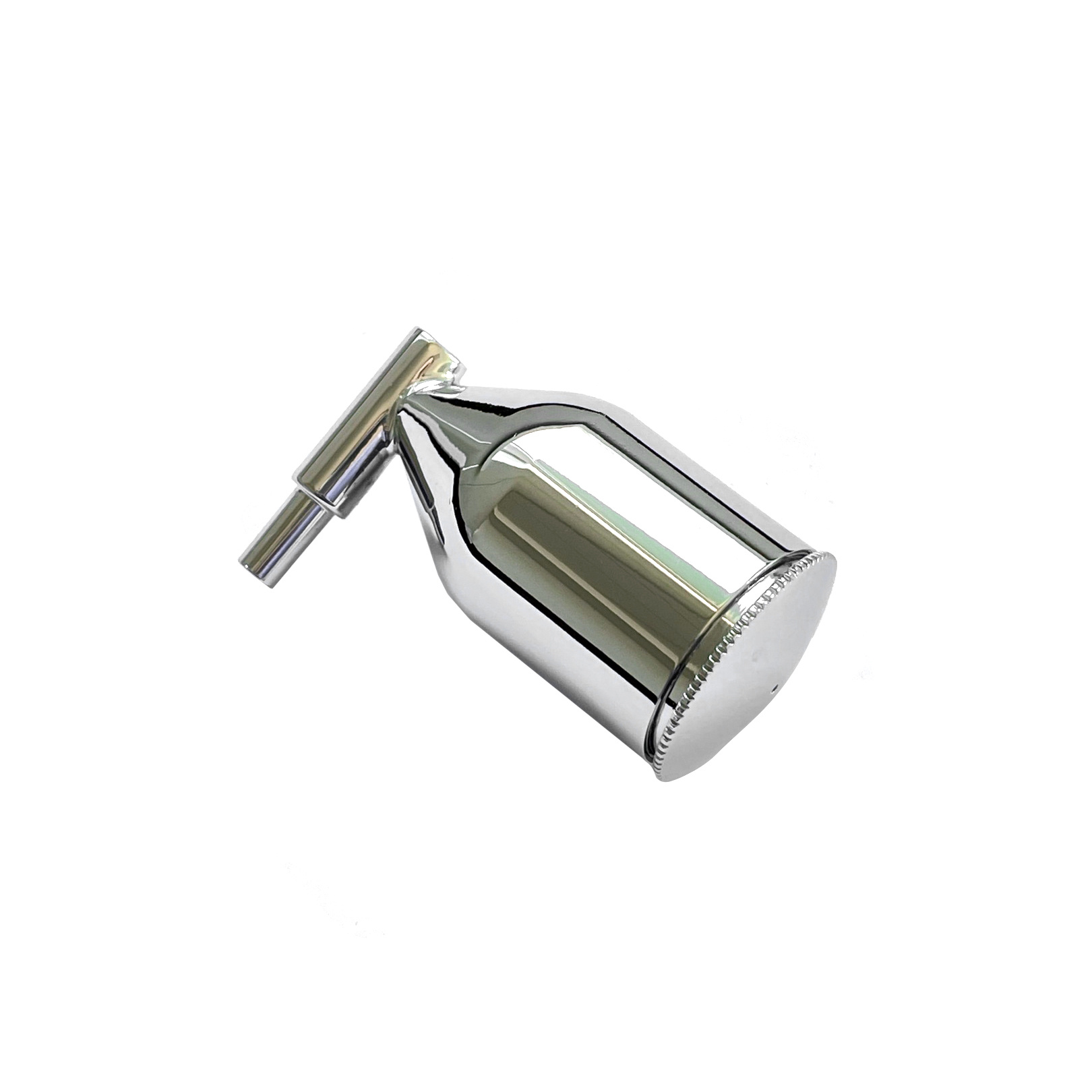1524 JAS Container with lid, 13ml, 90 degree tube, metal