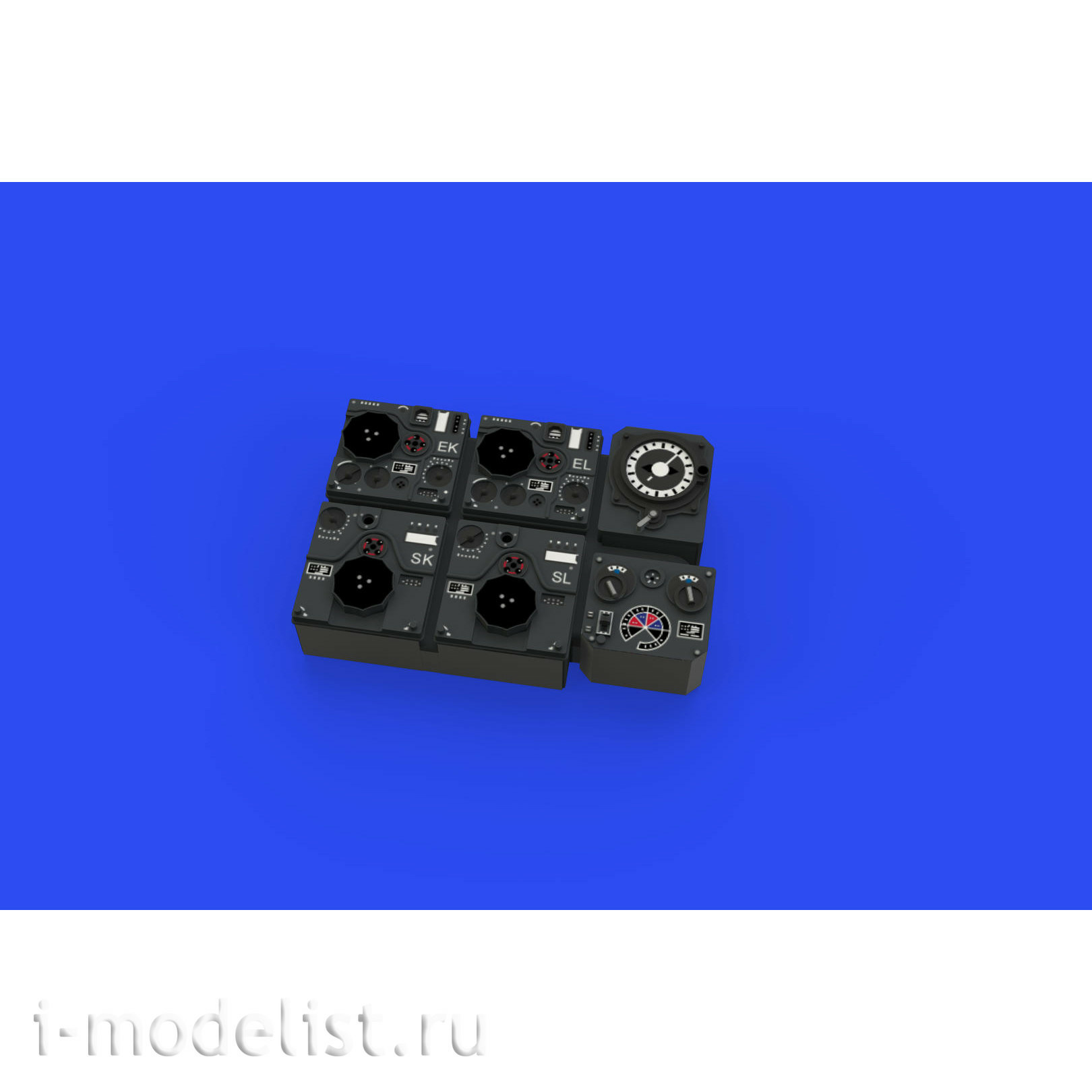 648602 Eduard 1/48 Add-on Kit for Bf 110C / D Radio Equipment