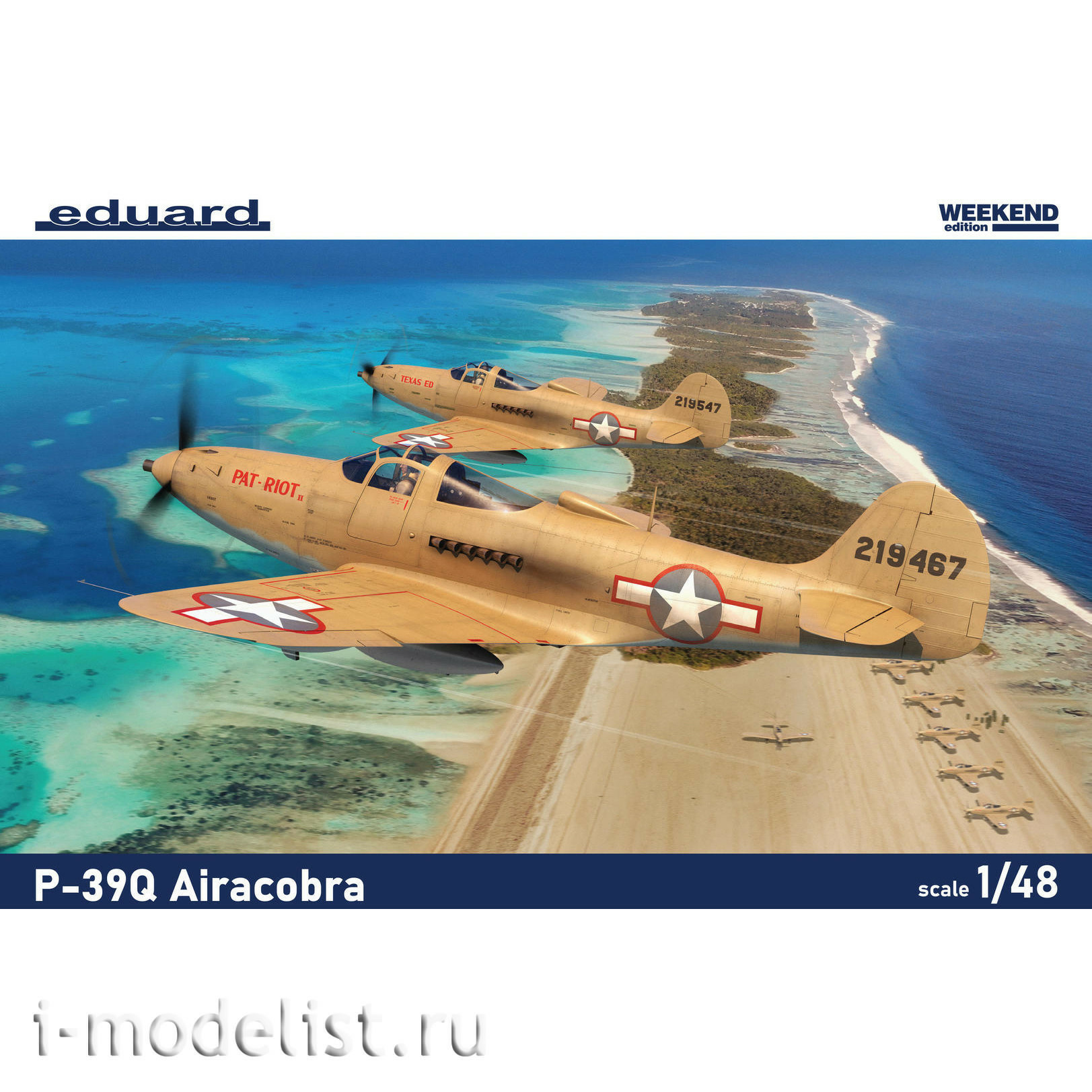 8470 Eduard 1/48 P-39Q Airacobra Aircraft