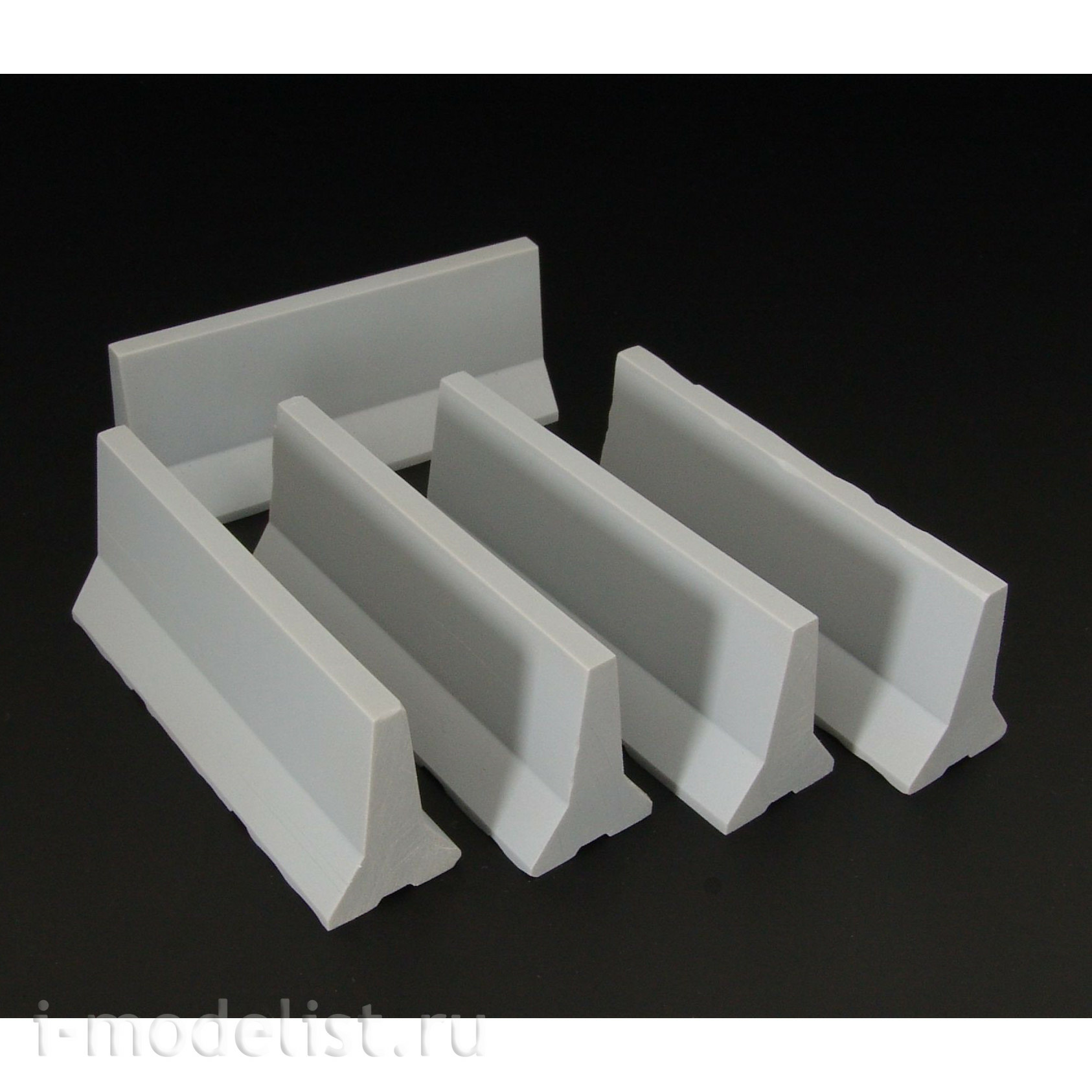 BRL72006 Brengun 1/72 Modern Concrete Road Fencing