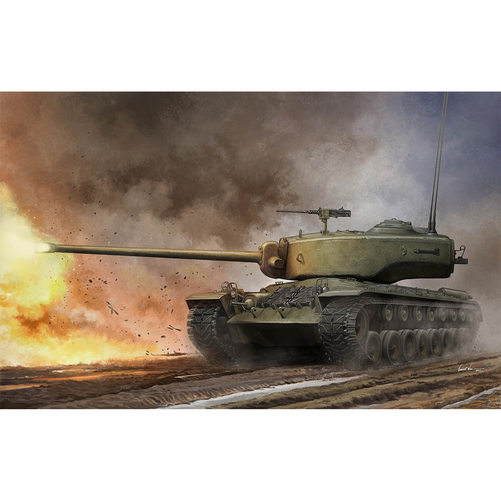 84513 HobbyBoss 1/35 American Heavy Tank US T34