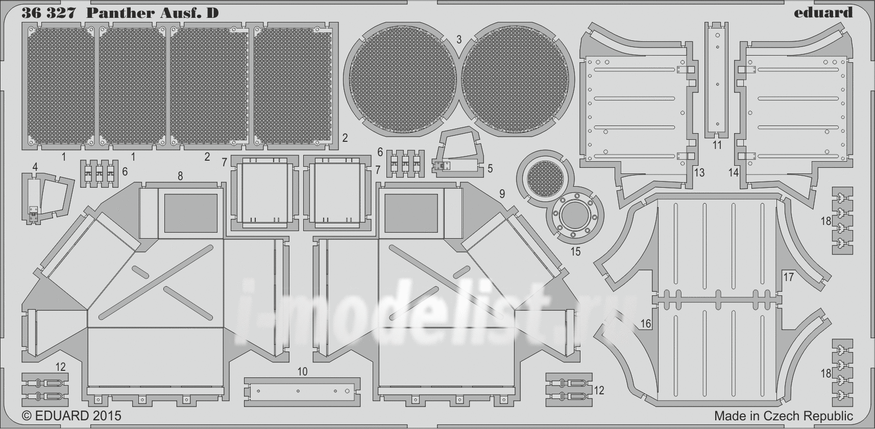 36327 Edward 1/35 Panther Ausf. D