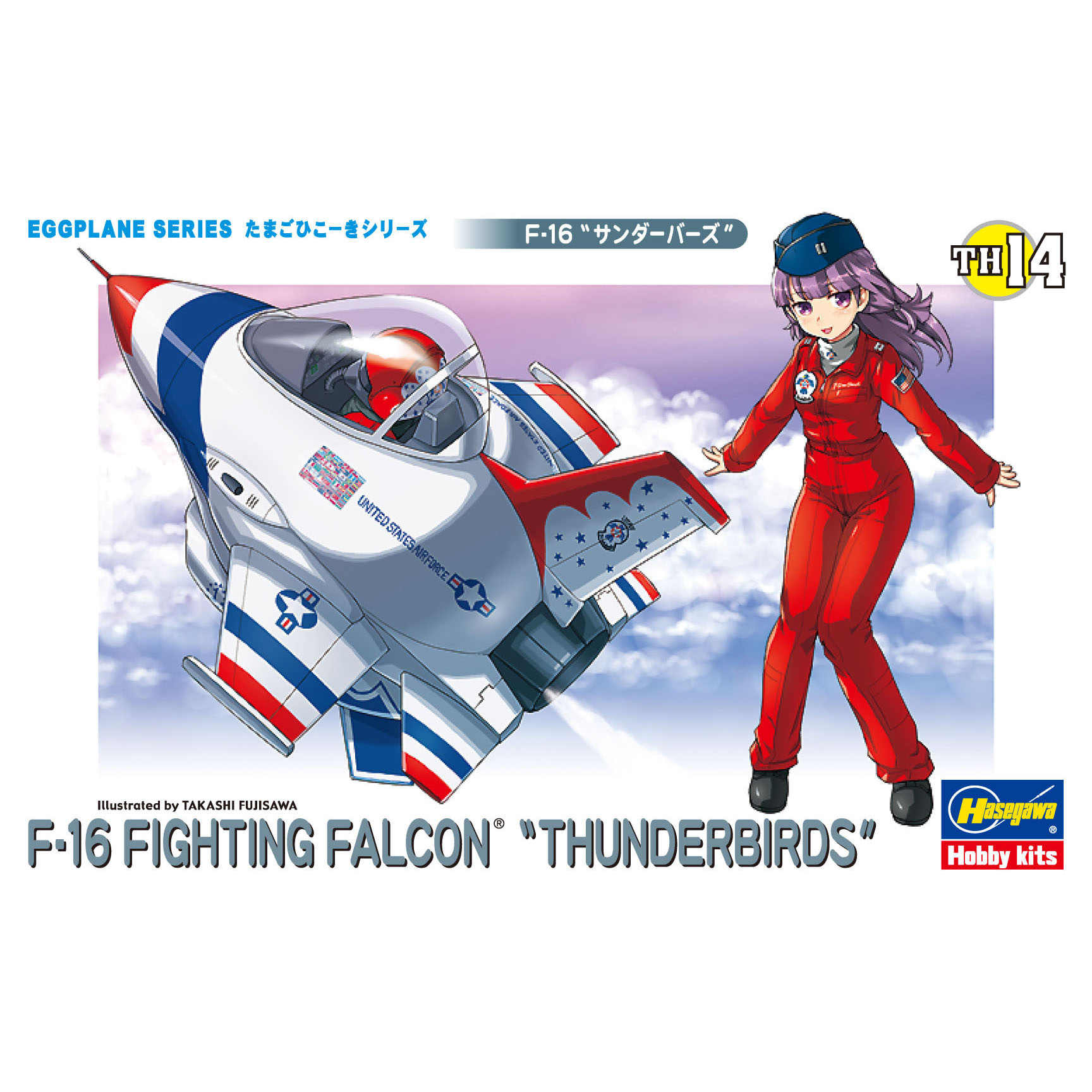 60124 Hasegawa Egg Plane F-16 