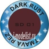 SD001 CMK Dark Rust. Model pigment 30 ml