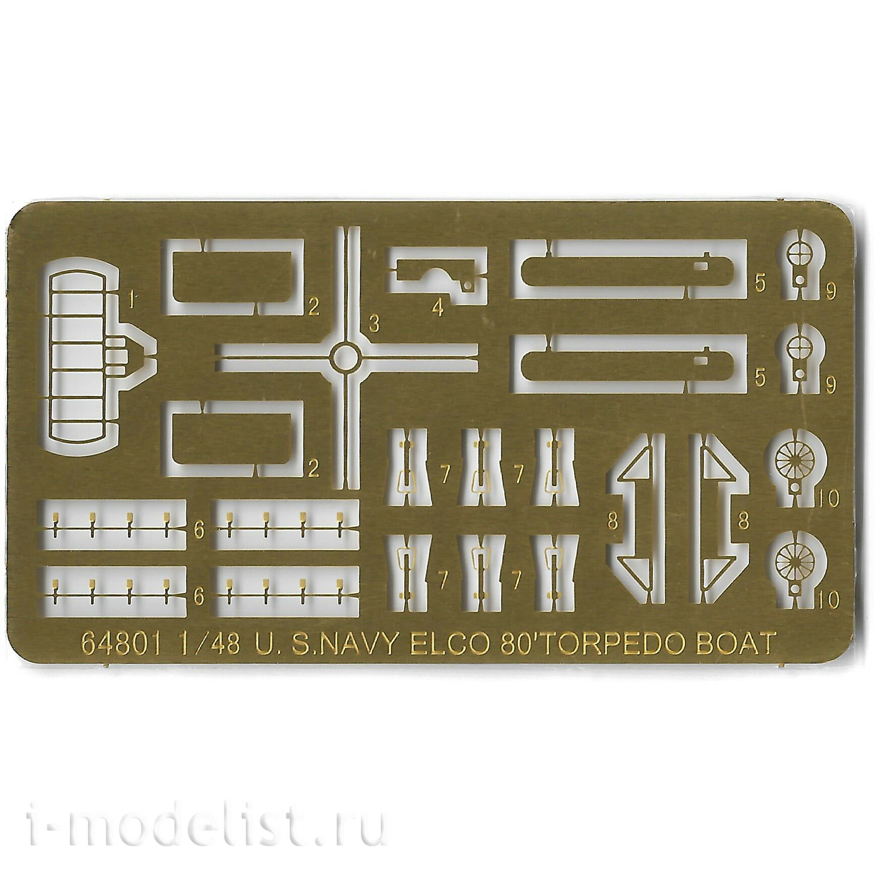 64801 I Love Kit 1/48 Motor Patrol Torpedo Boat Elco 80 US Navy Late Type