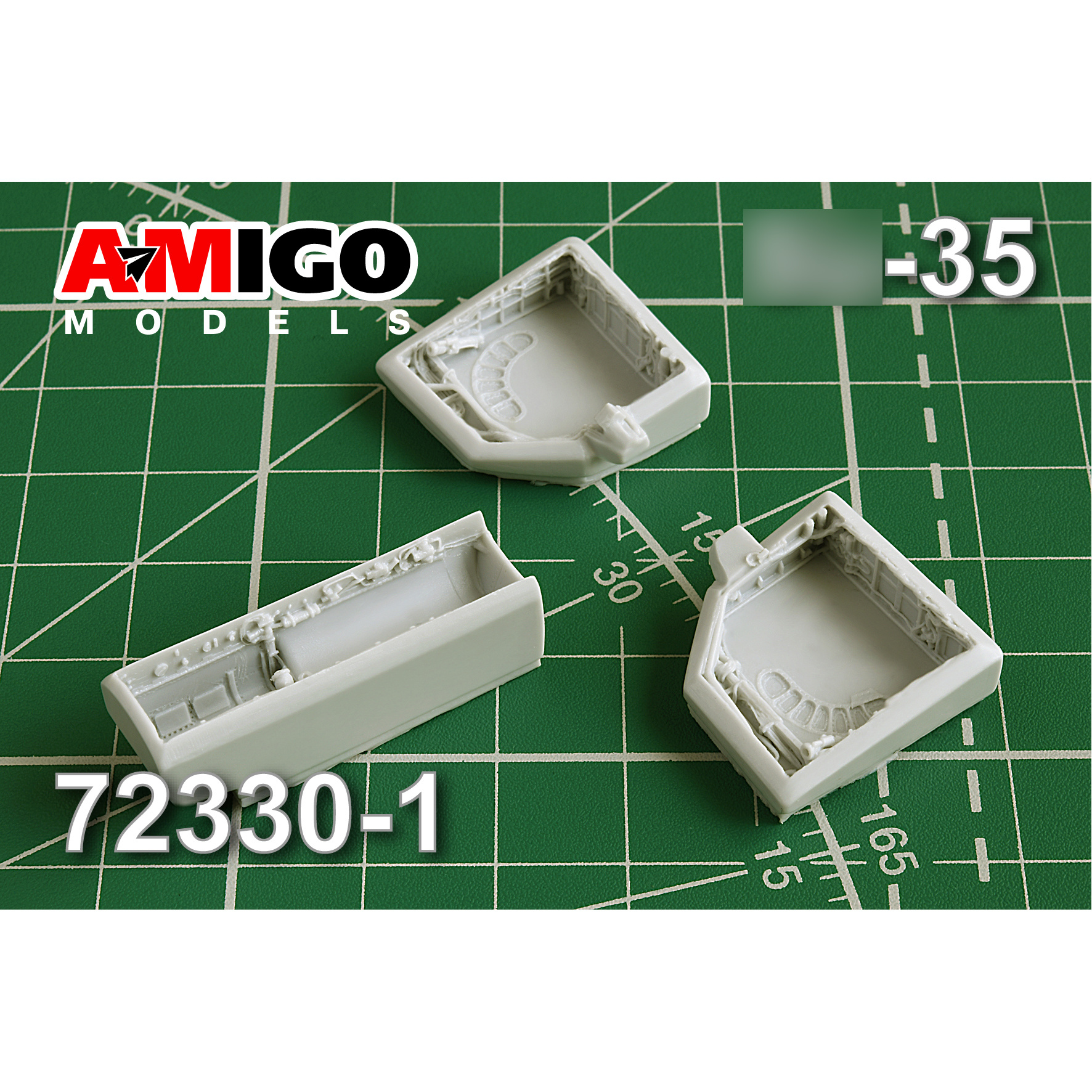 AMG72330-1 Amigo Models 1/72 С-35 landing gear niches