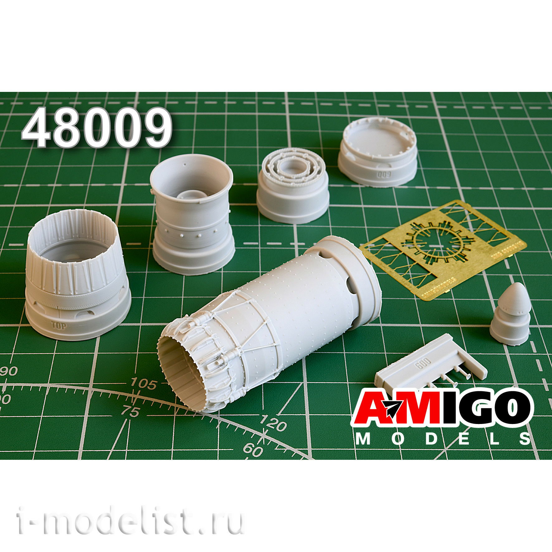 AMG48009 Amigo Models 1/48 MiGG-23ML, MiGG-23MLD Jet nozzle of the R-35 engine