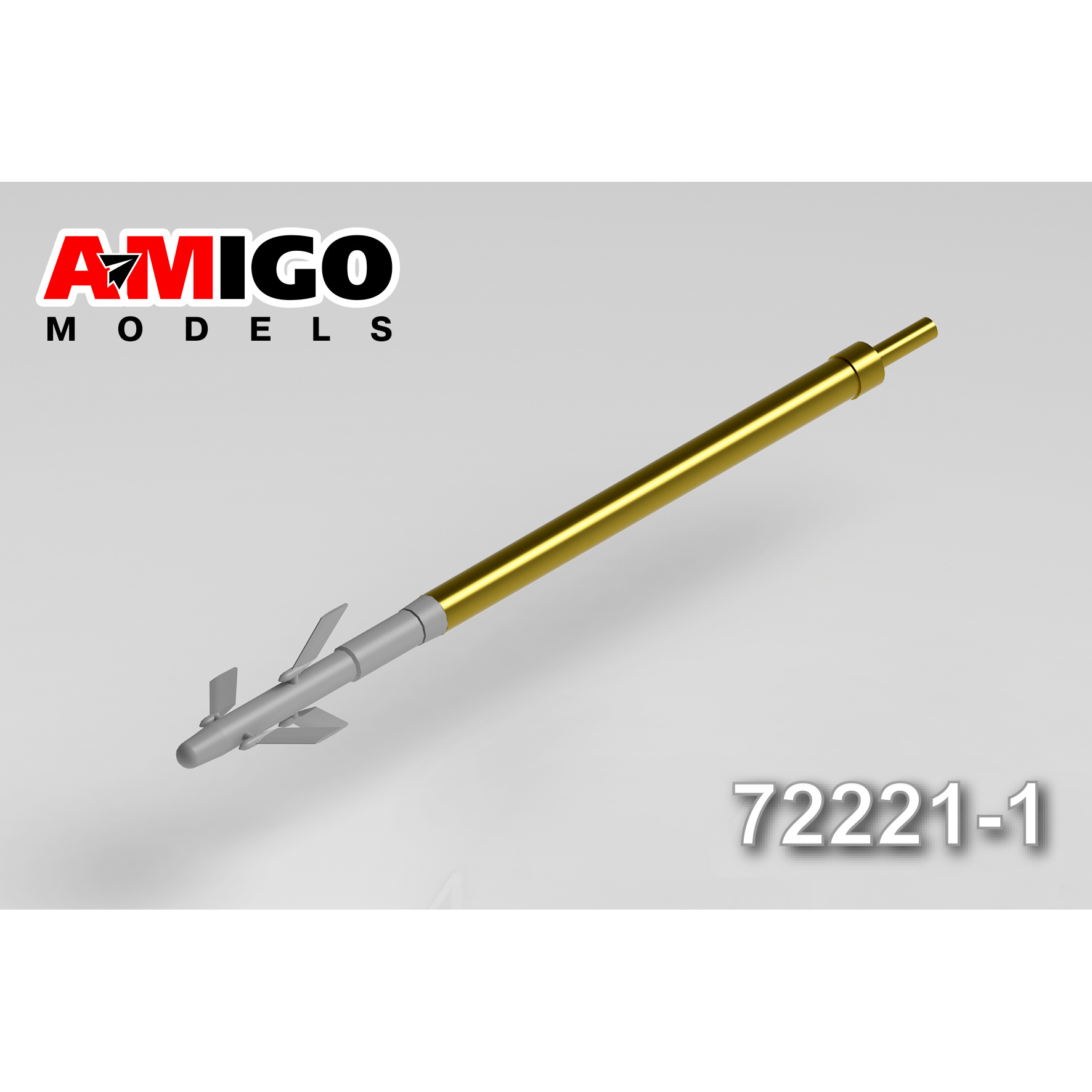 АМG72221-1 Amigo Models 1/72 Штанга ДУАС вертолета Mu-24/35