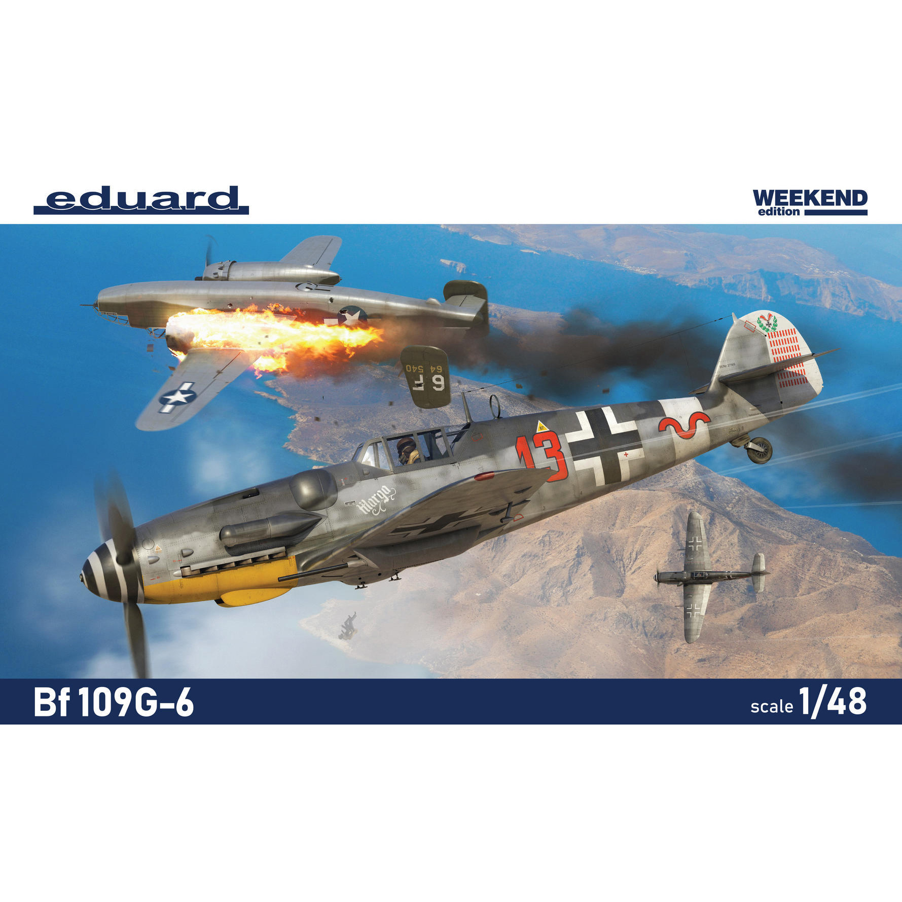 84173 Eduard 1/48 Fighter Bf 109G-6
