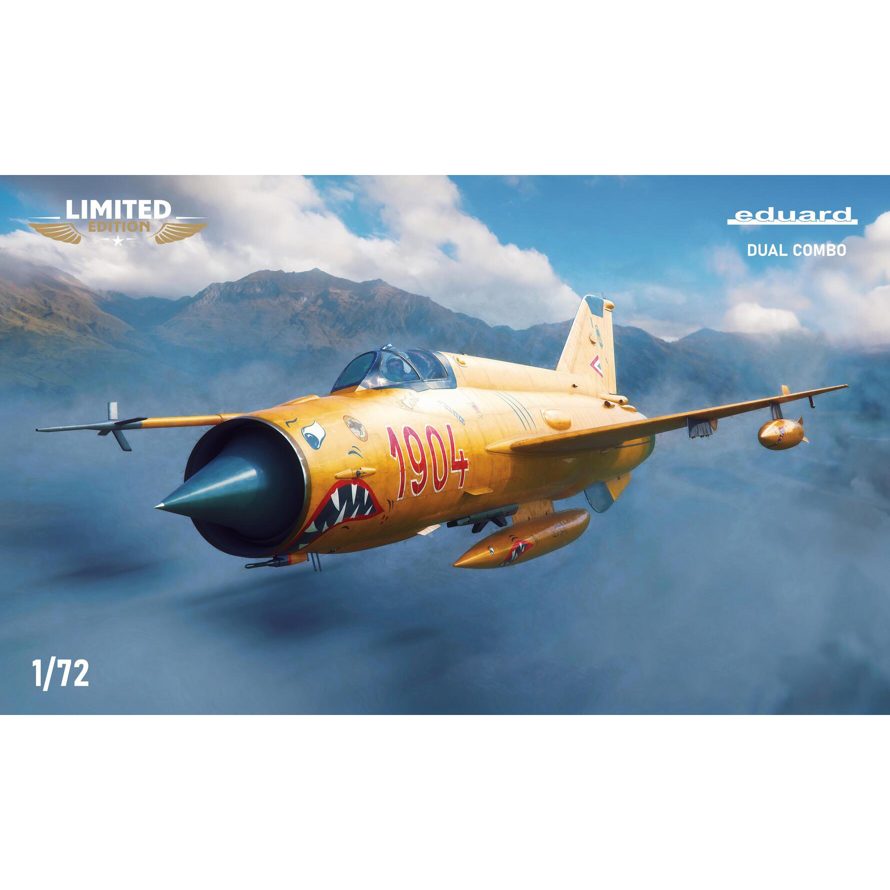 2151 Eduard 1/72 Двойной комбо-набор MiGG-21bis