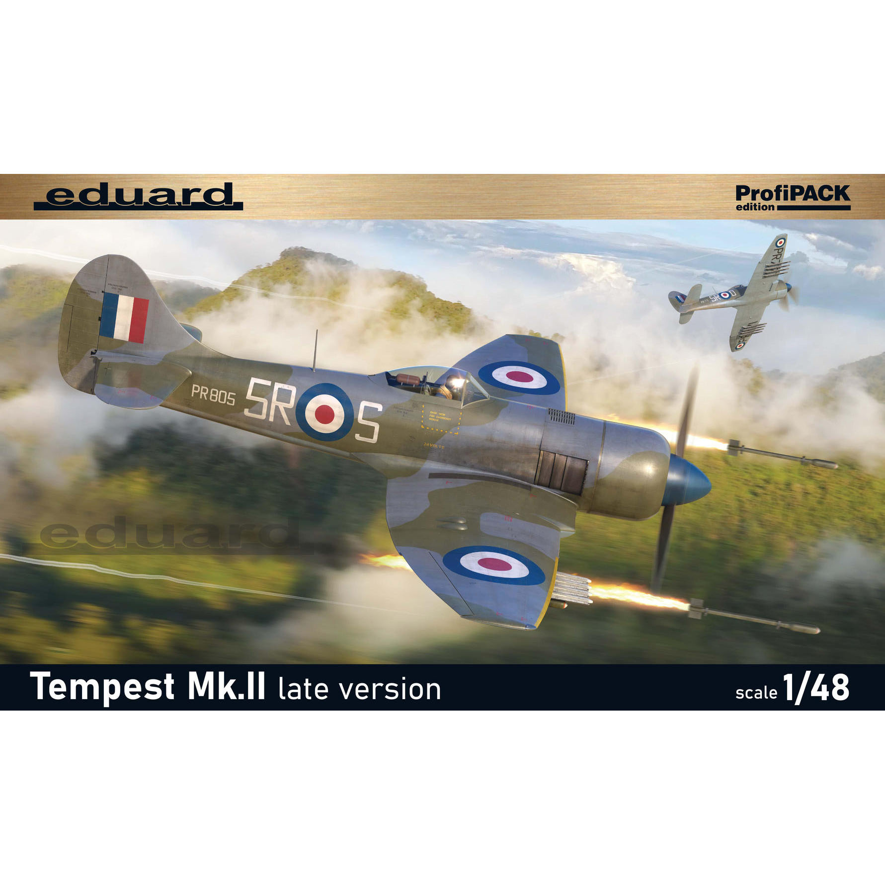 82125 Eduard 1/48 Tempest Mk Fighter. II later version