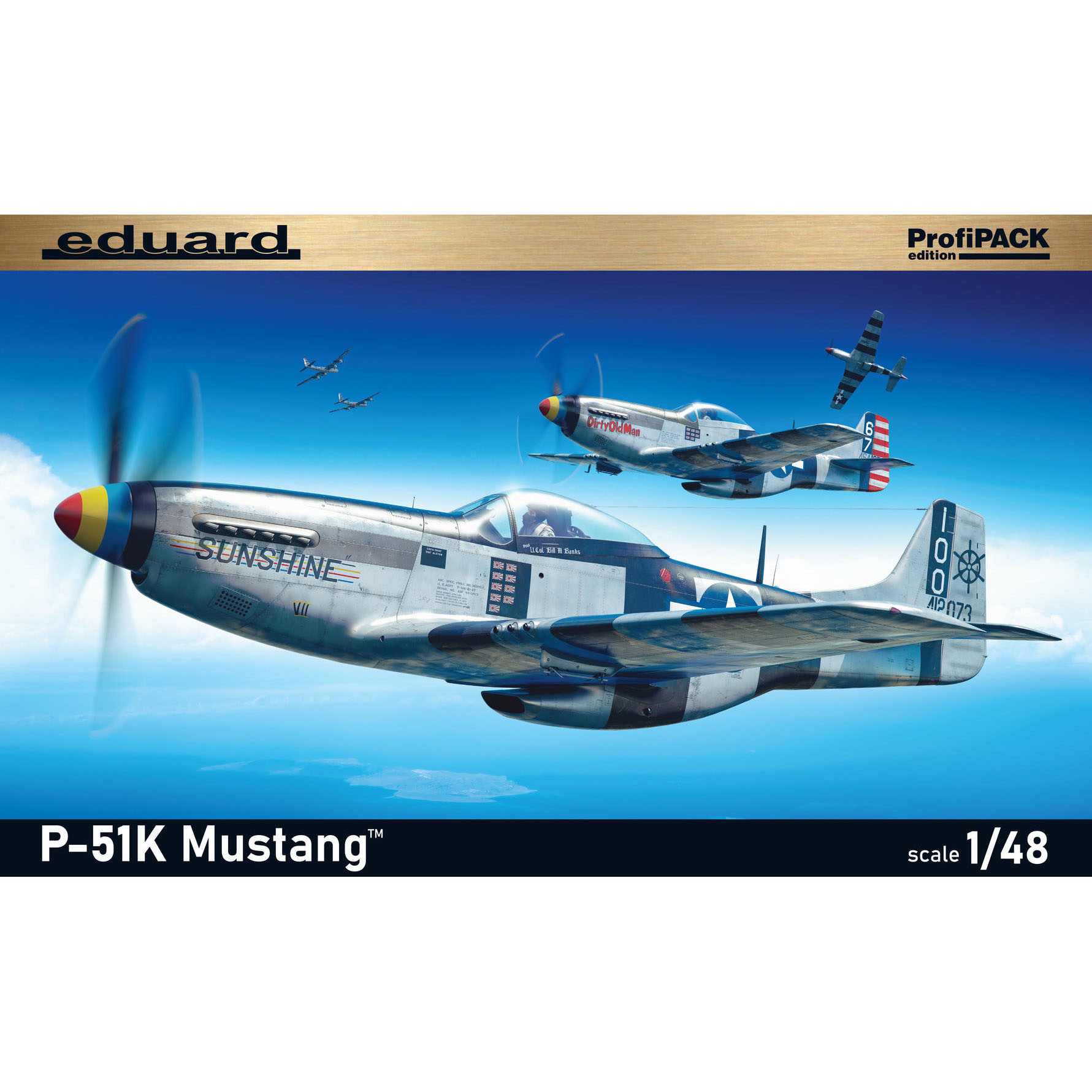 82105 Eduard 1/48 P-51K Mustang Fighter