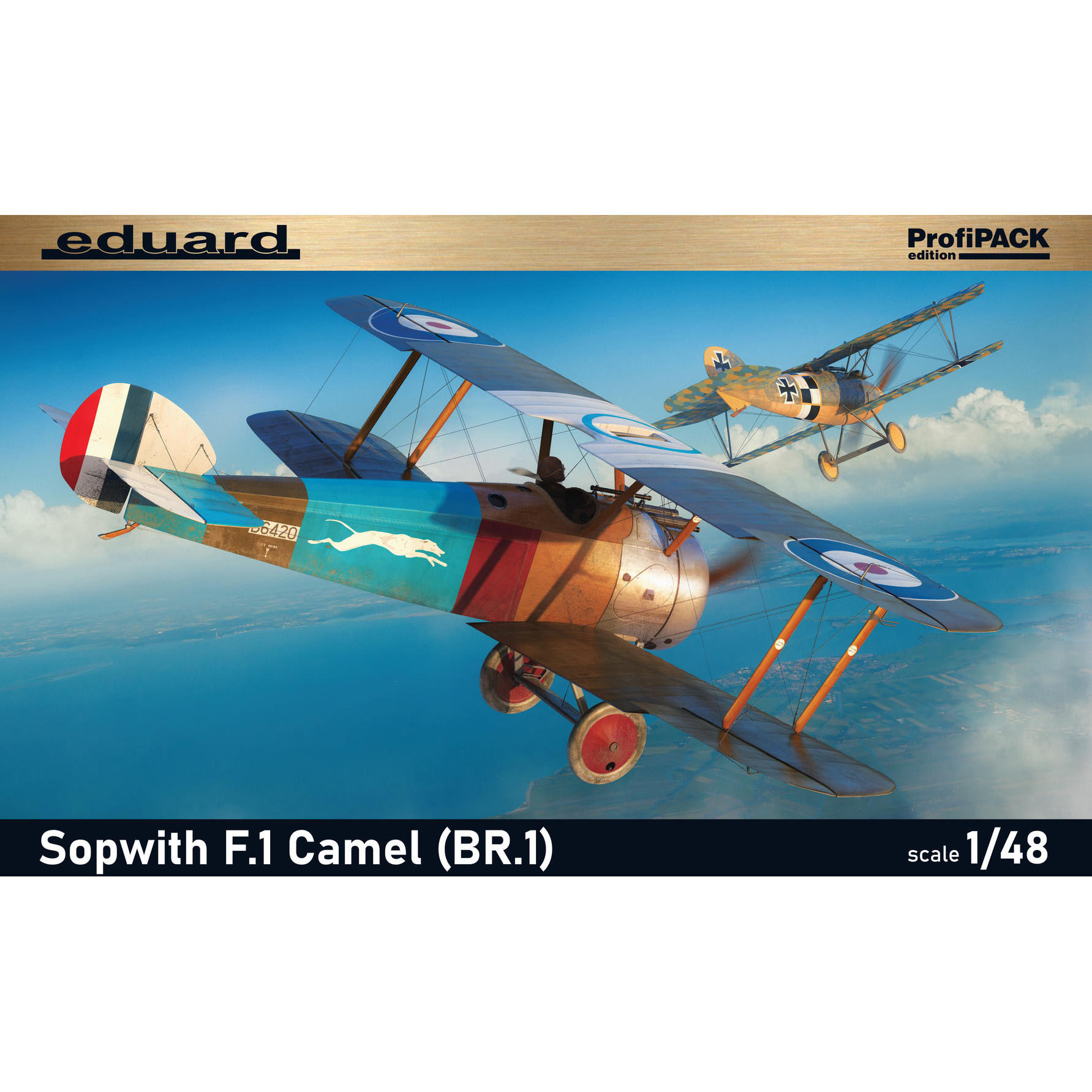 82171 Eduard 1/48 Sopwith F.1 Camel Fighter (BR.1)