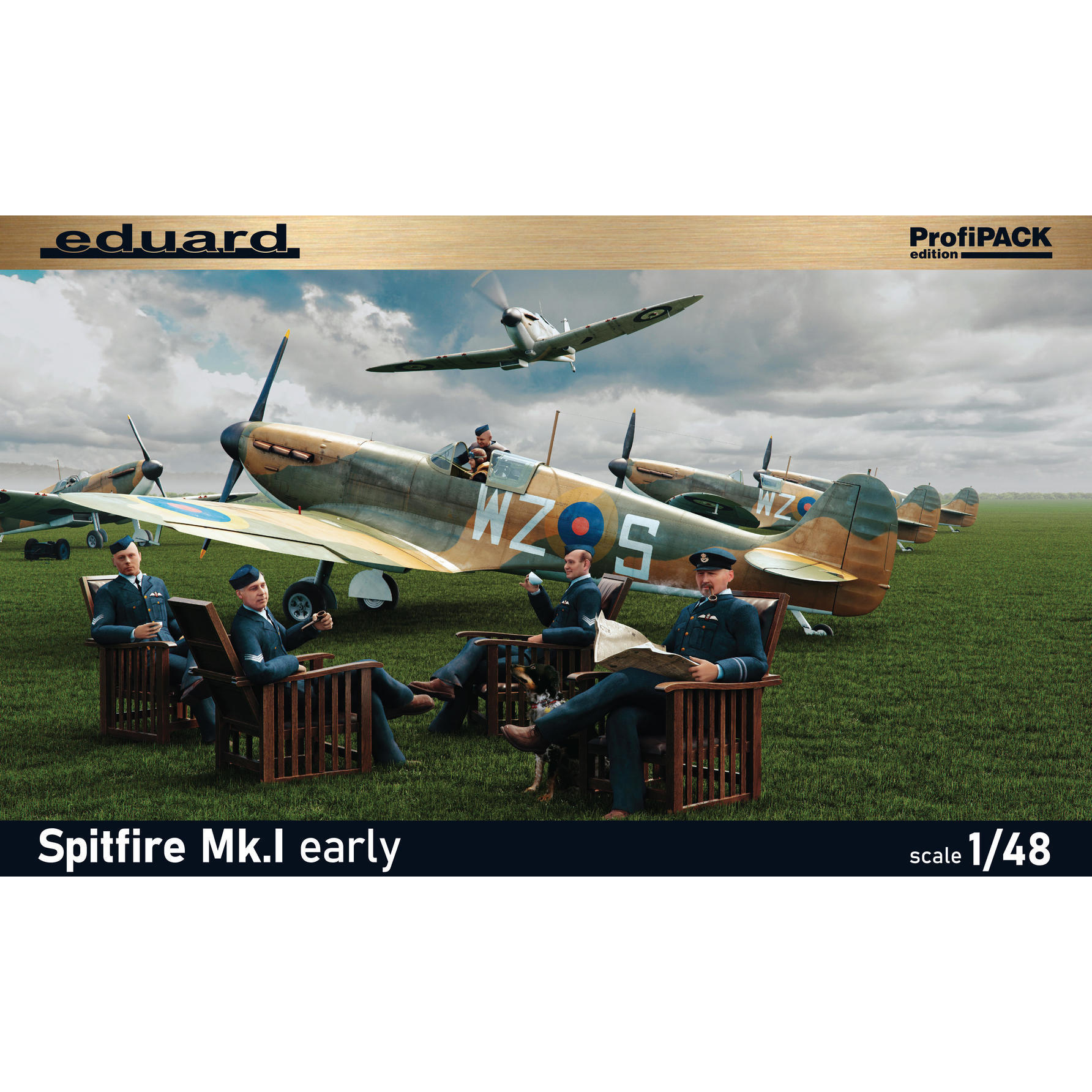 82152 Eduard 1/48 Spitfire Mk Fighter. I early