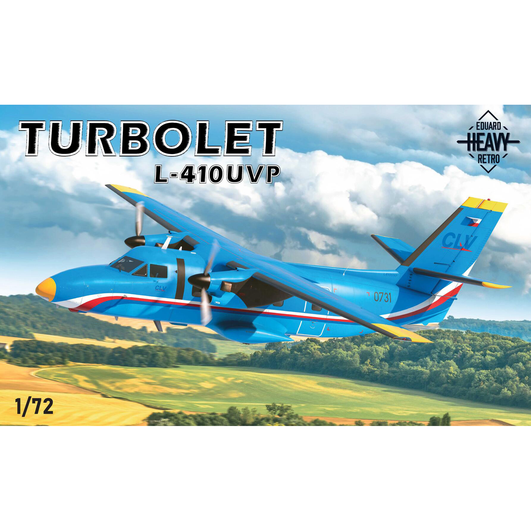2148 Eduard 1/72 Двухмfromорный самолёт L-410UVP Turbolet