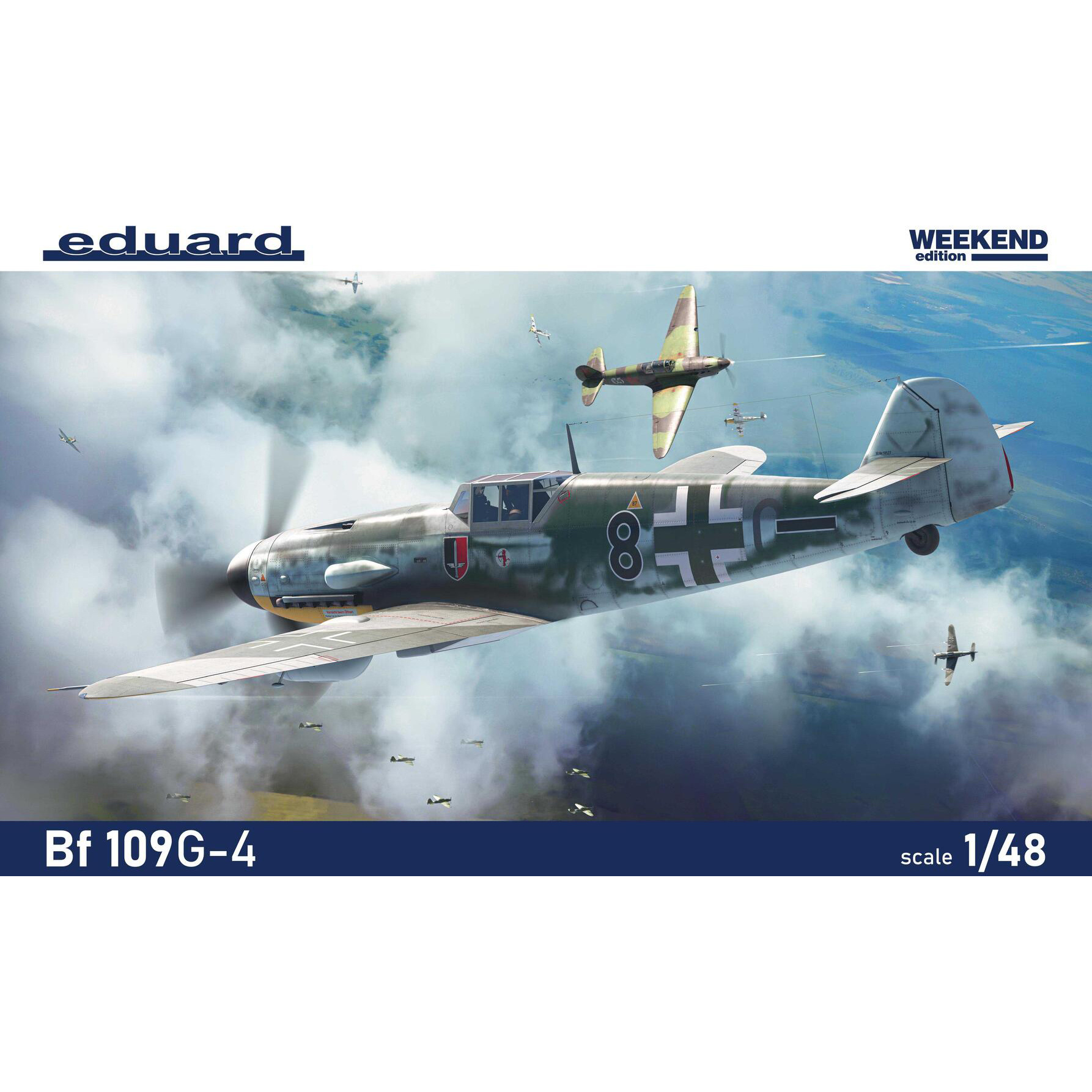 84203 Eduard 1/48 Notмецкий истребитель Bf 109G-4 (Weekend)