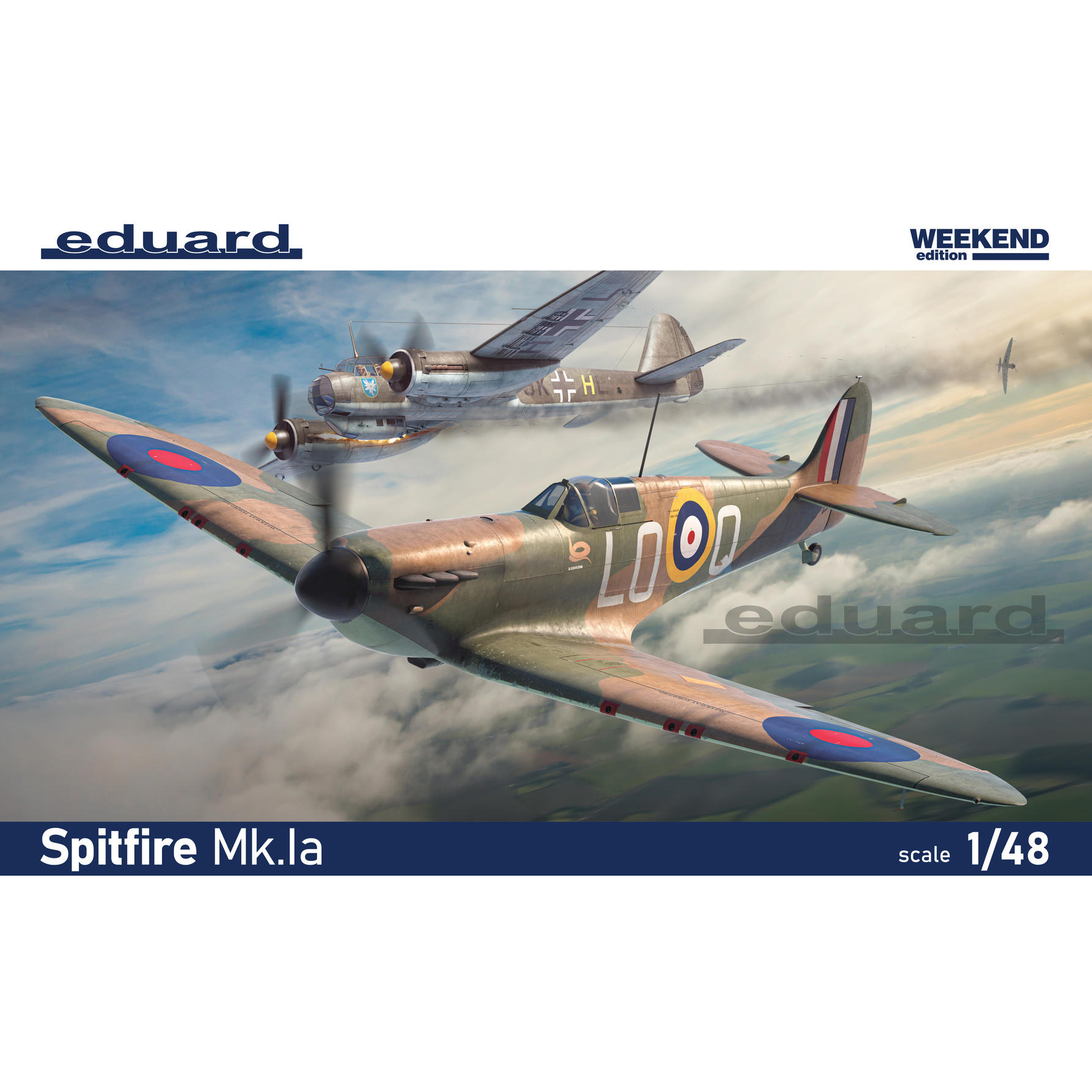 84179 Eduard 1/48 British Spitfire Mk. Ia fighter