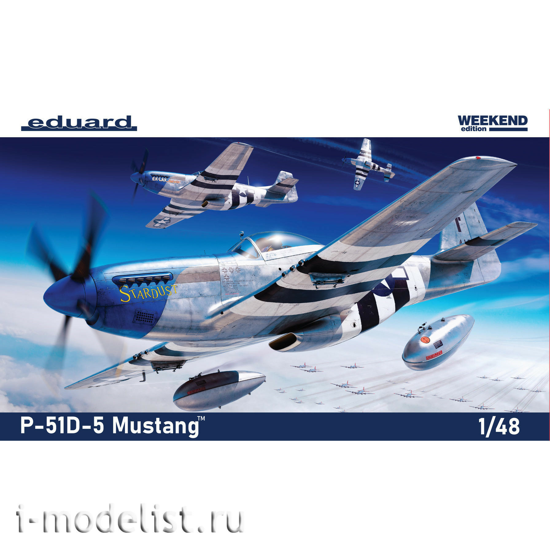 84172 Eduard 1/48 Aircraft P-51D-5