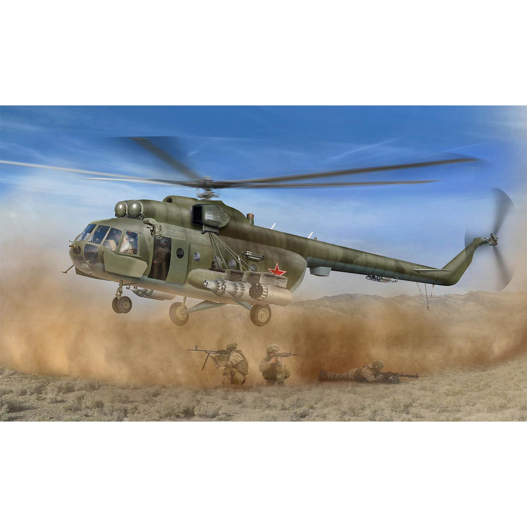 05815 Trumpeter 1/48 Soviet Helicopter Mi-8