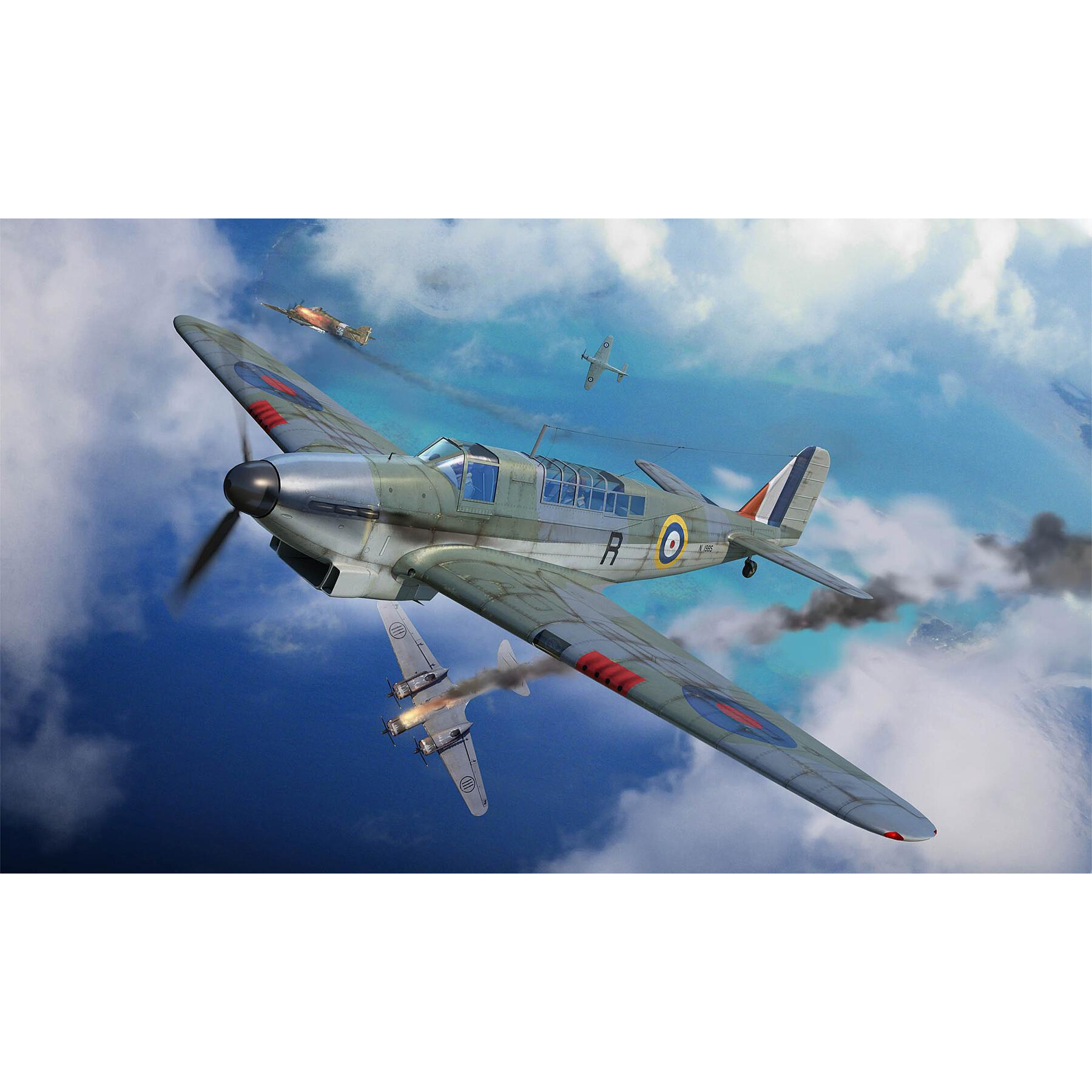 05823 Т$ач 1/48 Истребитель Fairey Fulmar MК. II