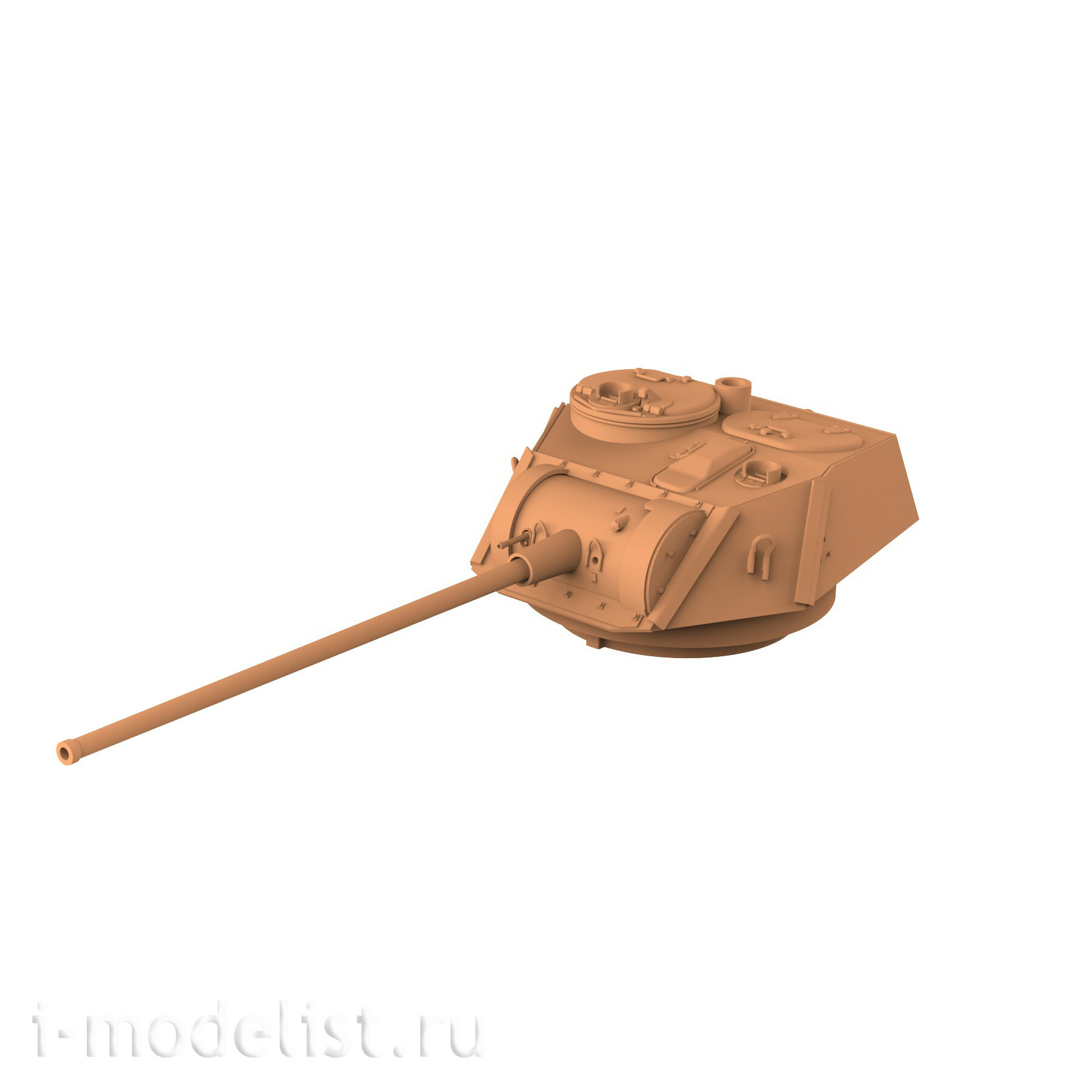 MM35002 My model 1/35 Turret with VT-43 cannon for T-70B tank (without armor texture)